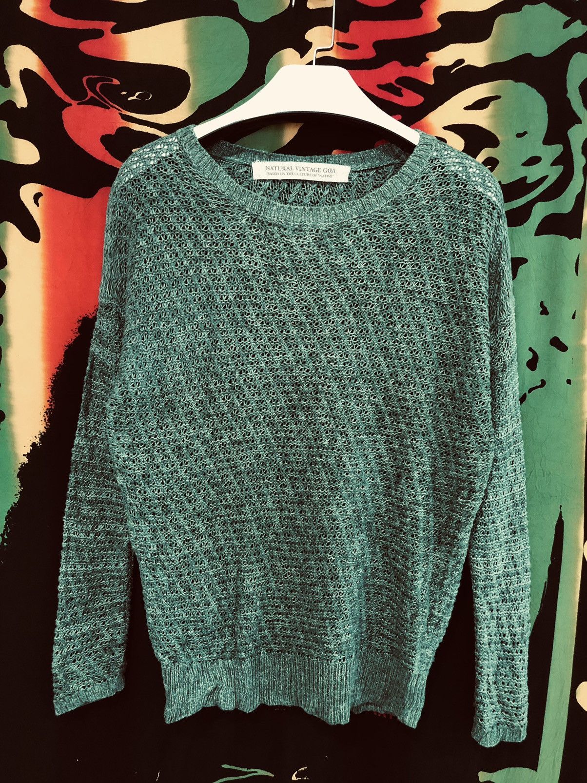 If Six Was Nine × Japanese Brand × Native GOA culture of Native fishnet sweater Size US M / EU 48-50 / 2 - 2 Thumbnail