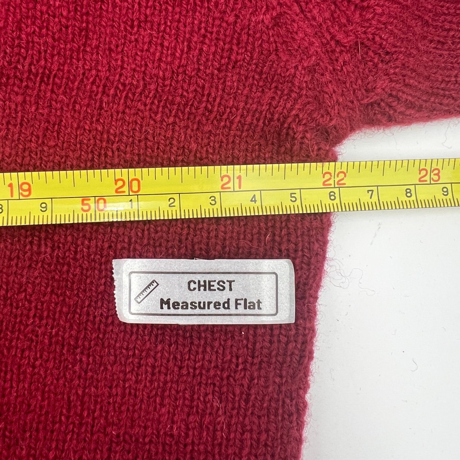 Vintage Vintage Red Australian Wool Cardigan Size US M / EU 48-50 / 2 - 4 Thumbnail