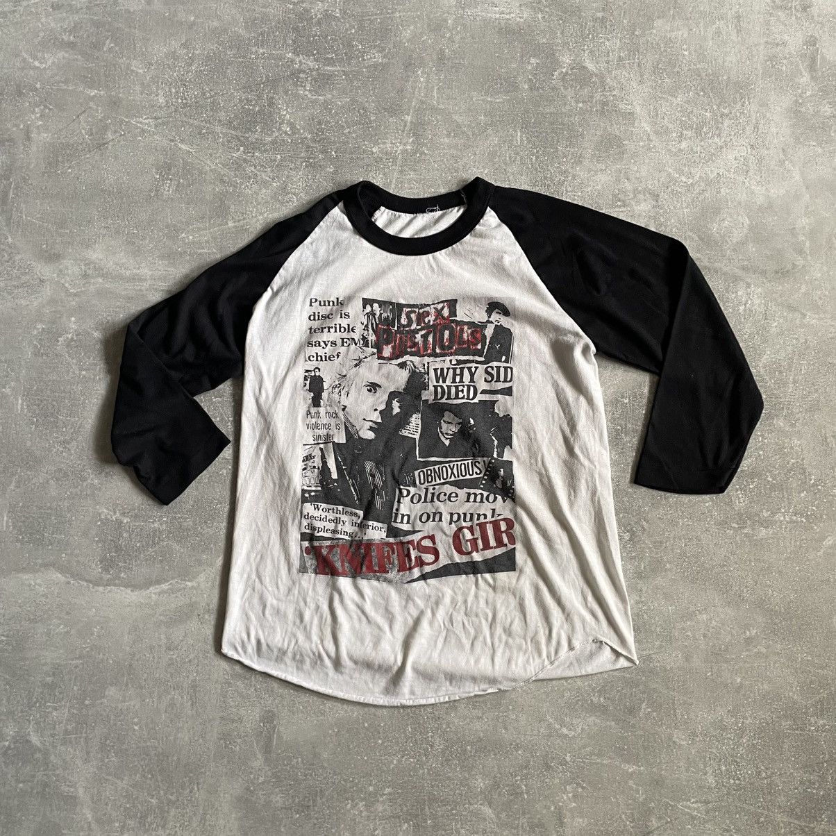 Band Tees 80s single Sid Vicious sex pistols estate shirt tee anarchy Size US S / EU 44-46 / 1 - 1 Thumbnail