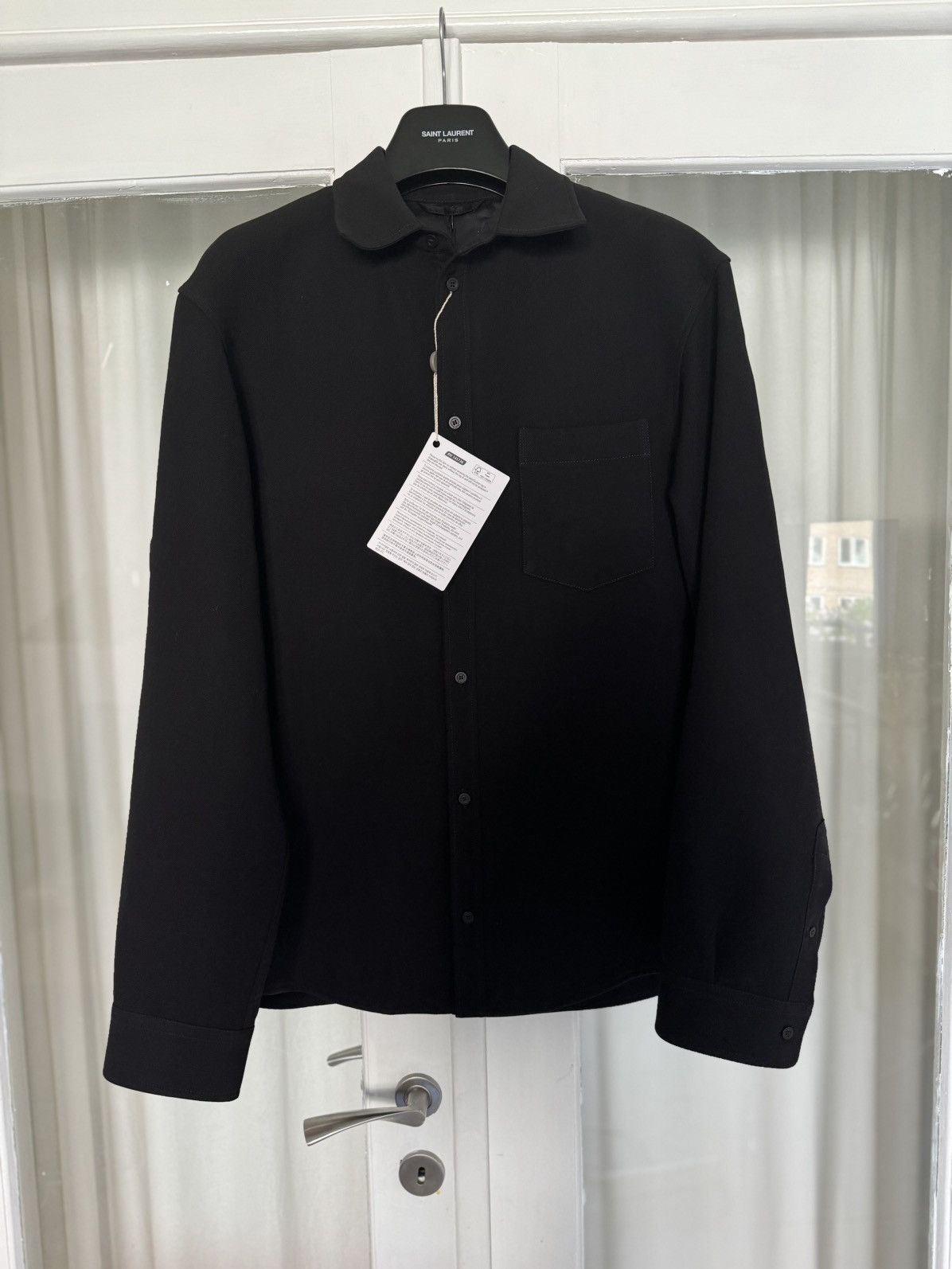 Balenciaga FW22 Lost Tape Wool Twill Overshirt Size US S / EU 44-46 / 1 - 6 Thumbnail