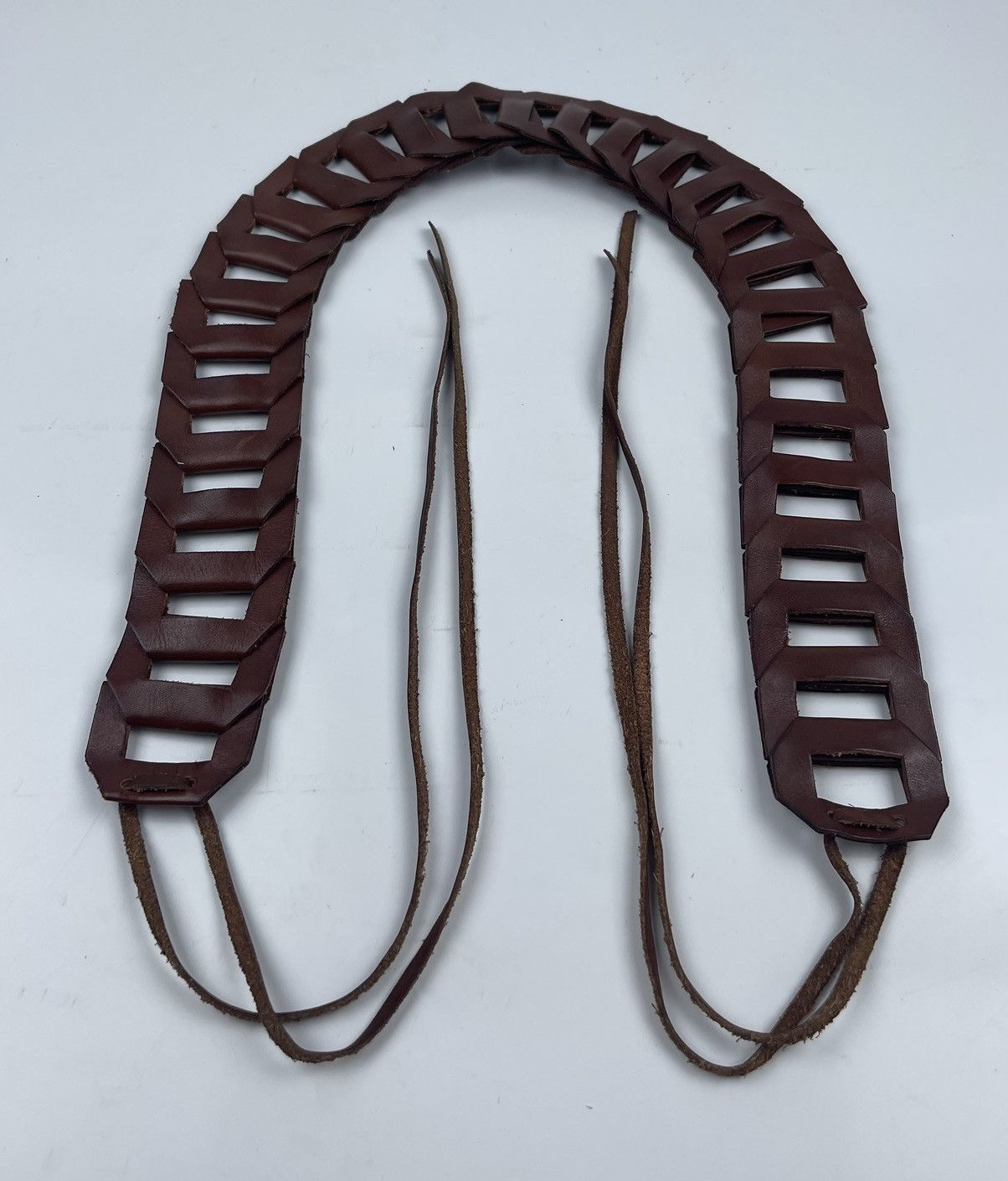 Genuine Leather × Japanese Brand topkapi leather belt tc7 Size ONE SIZE - 4 Thumbnail