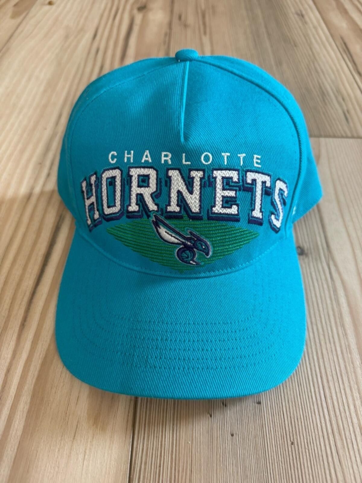 47 47 Charlotte Hornets Teal Snapback Hat Size ONE SIZE - 1 Thumbnail