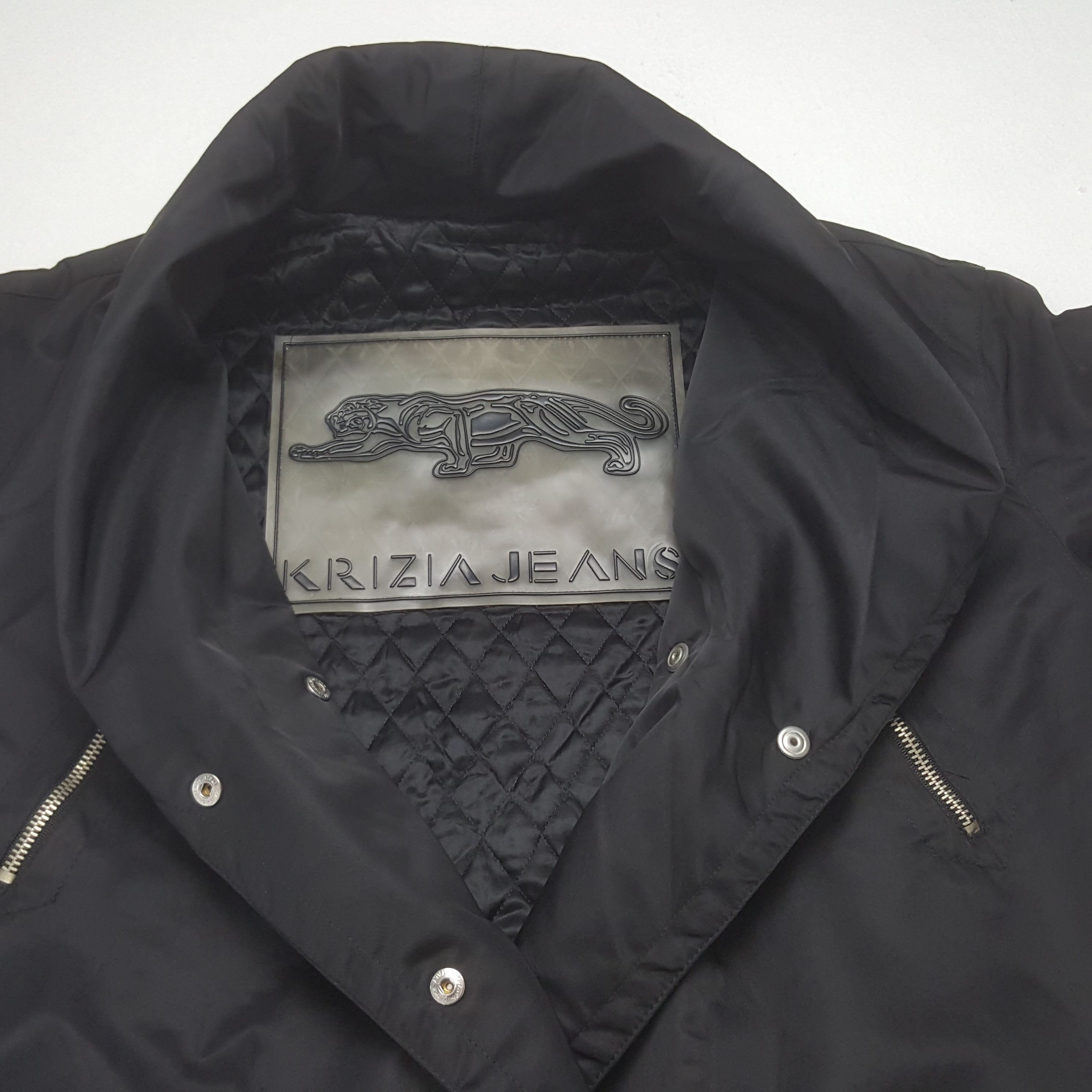Other Vintage Krizia Jeans Women Coat Jacket Size XL / US 12-14 / IT 48-50 - 4 Thumbnail