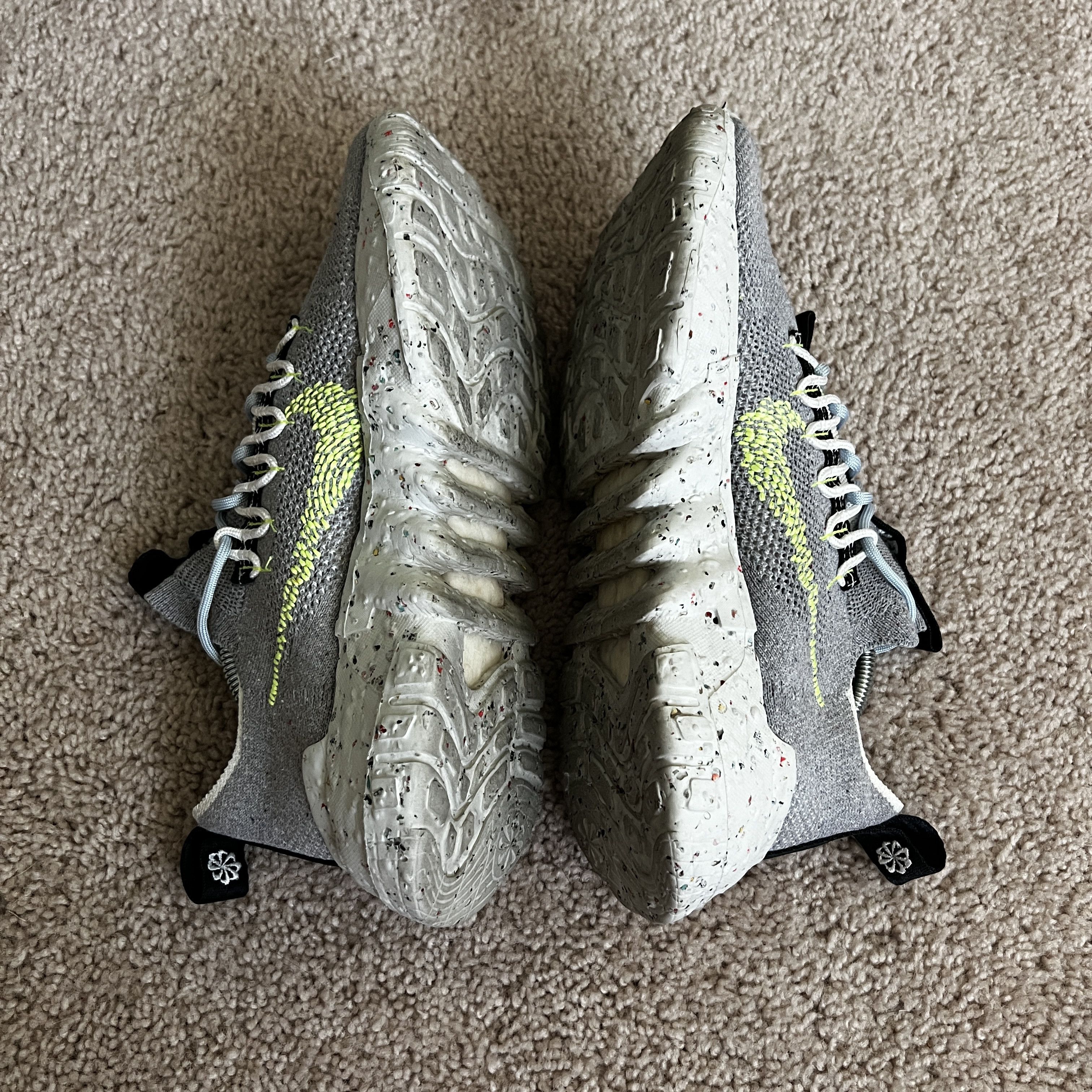 Nike Nike Space Hippie 01 "Grey Volt" Size US 9.5 / EU 42-43 - 5 Thumbnail