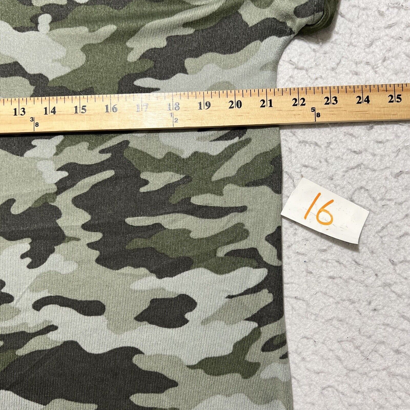 Lucky Brand Lucky Brand Super Soft Camo Green T Shirt Top Size L / US 10 / IT 46 - 7 Thumbnail