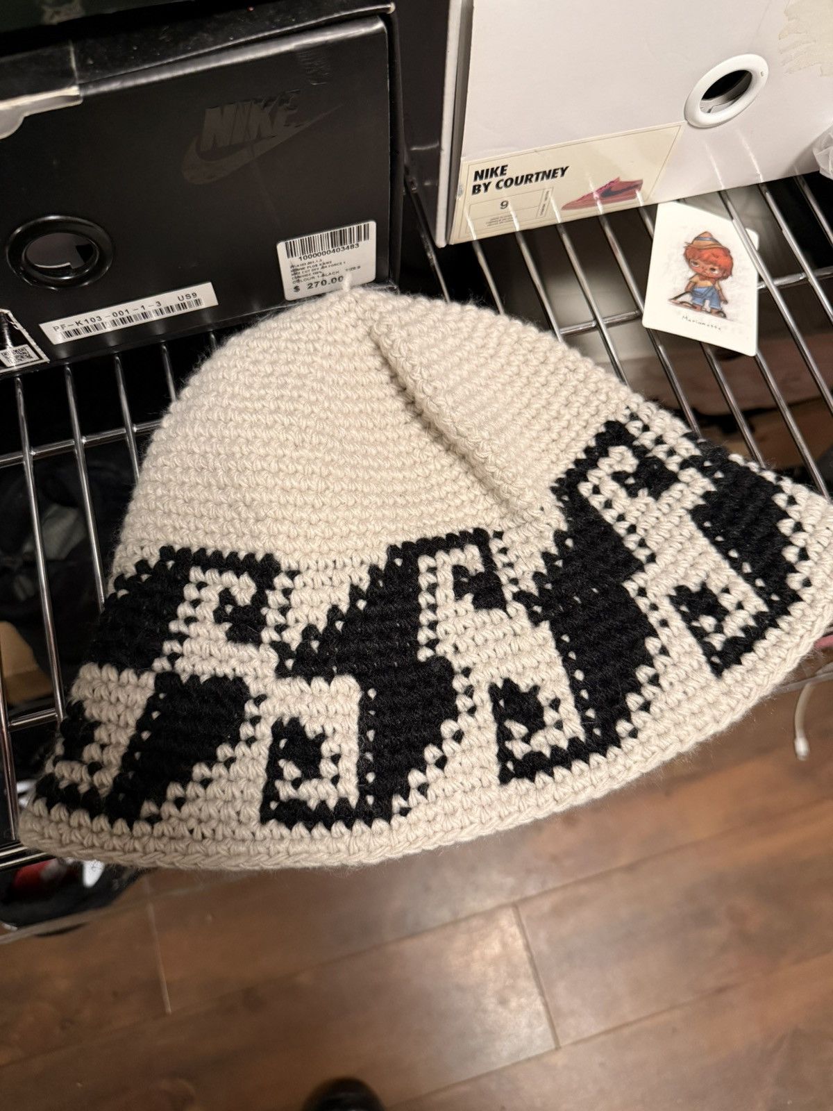Stussy Stussy knit bucket hat Size ONE SIZE - 2 Thumbnail