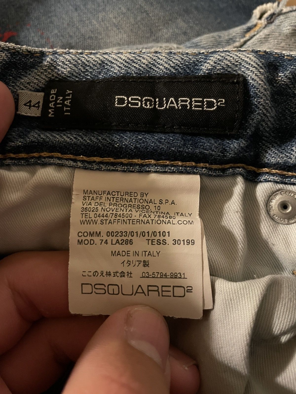Dsquared2 Dsquared Ripped Jeans Size US 28 / EU 44 - 8 Thumbnail
