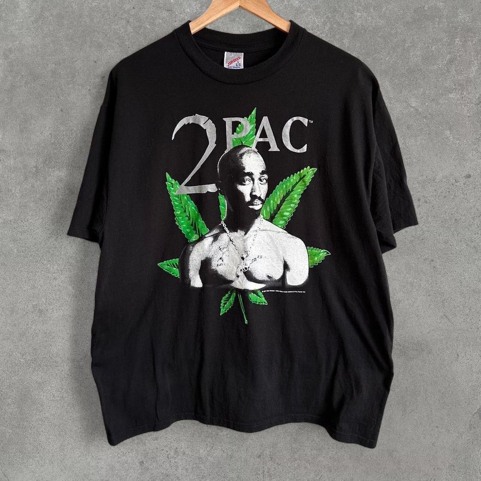 Rap Tees × Vintage Vintage 1997 Tupac Rap Tee Size US XL / EU 56 / 4 - 1 Thumbnail