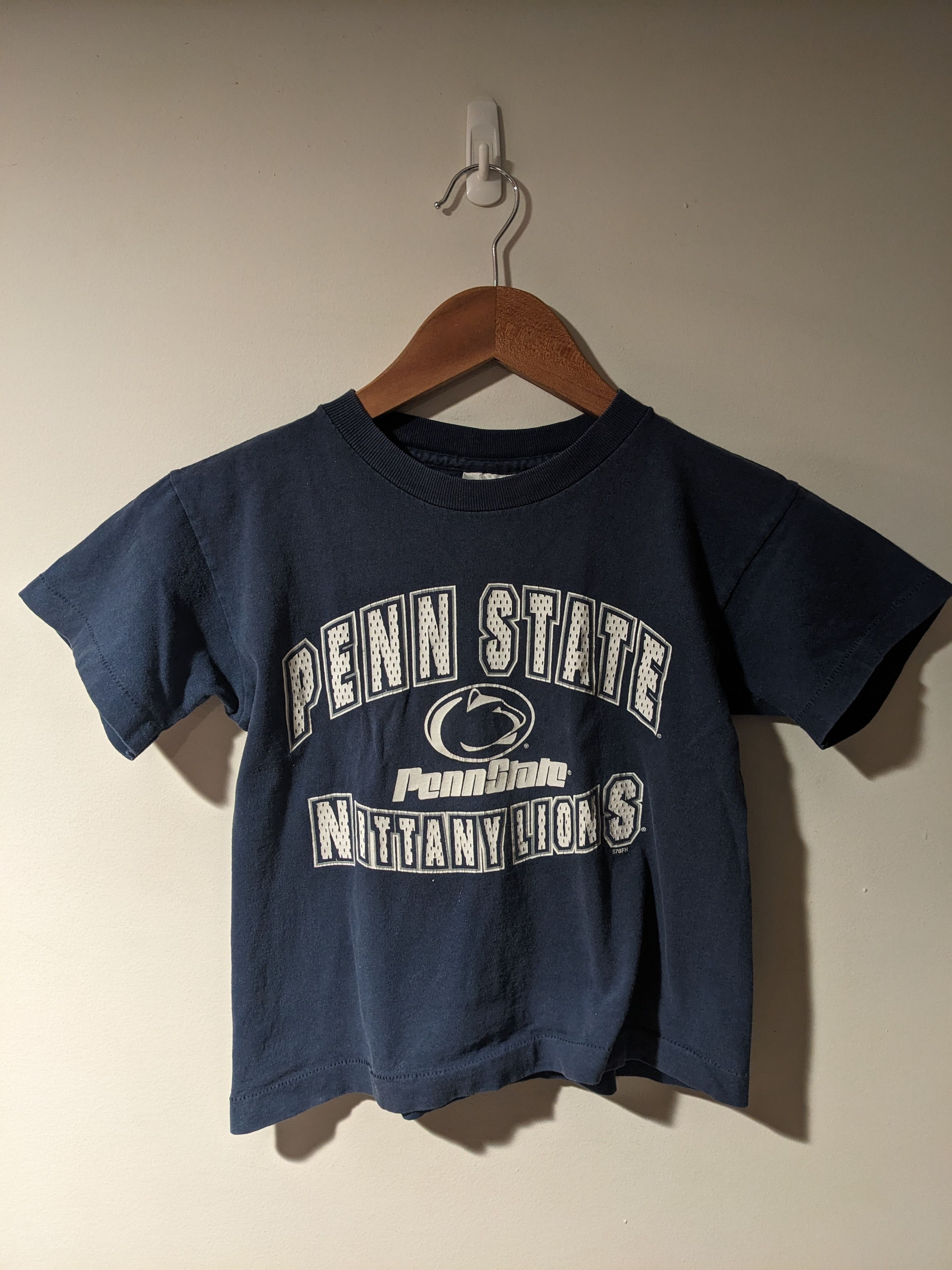 NCAA Vintage 90s Penn State Nittany Lions Kids Small T-Shirt Size US S / EU 44-46 / 1 - 1 Thumbnail