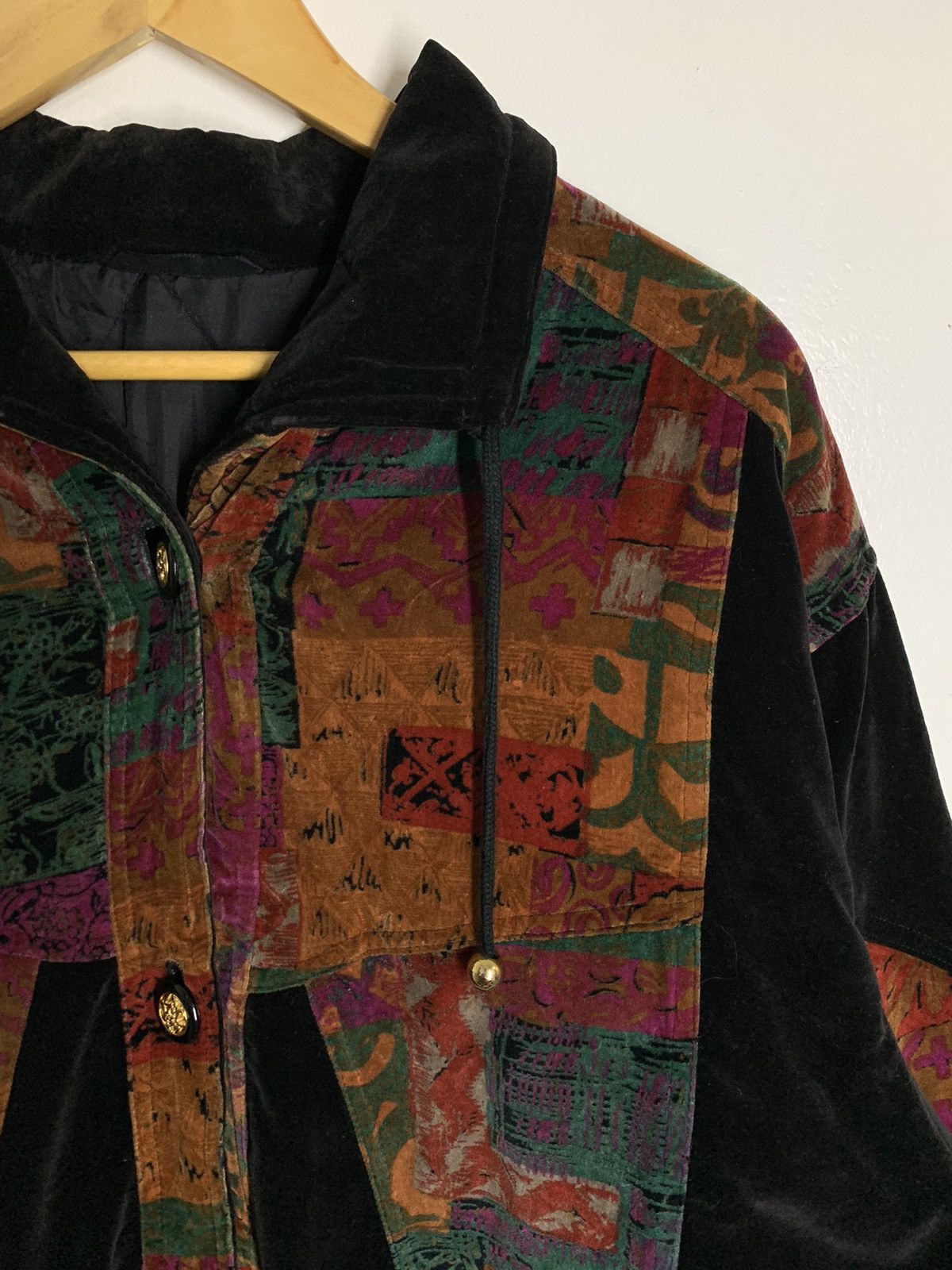 Designer × Japanese Brand × Vintage 🔥 Vintage Japanese Brand Patchwork Jacket Size US M / EU 48-50 / 2 - 4 Thumbnail
