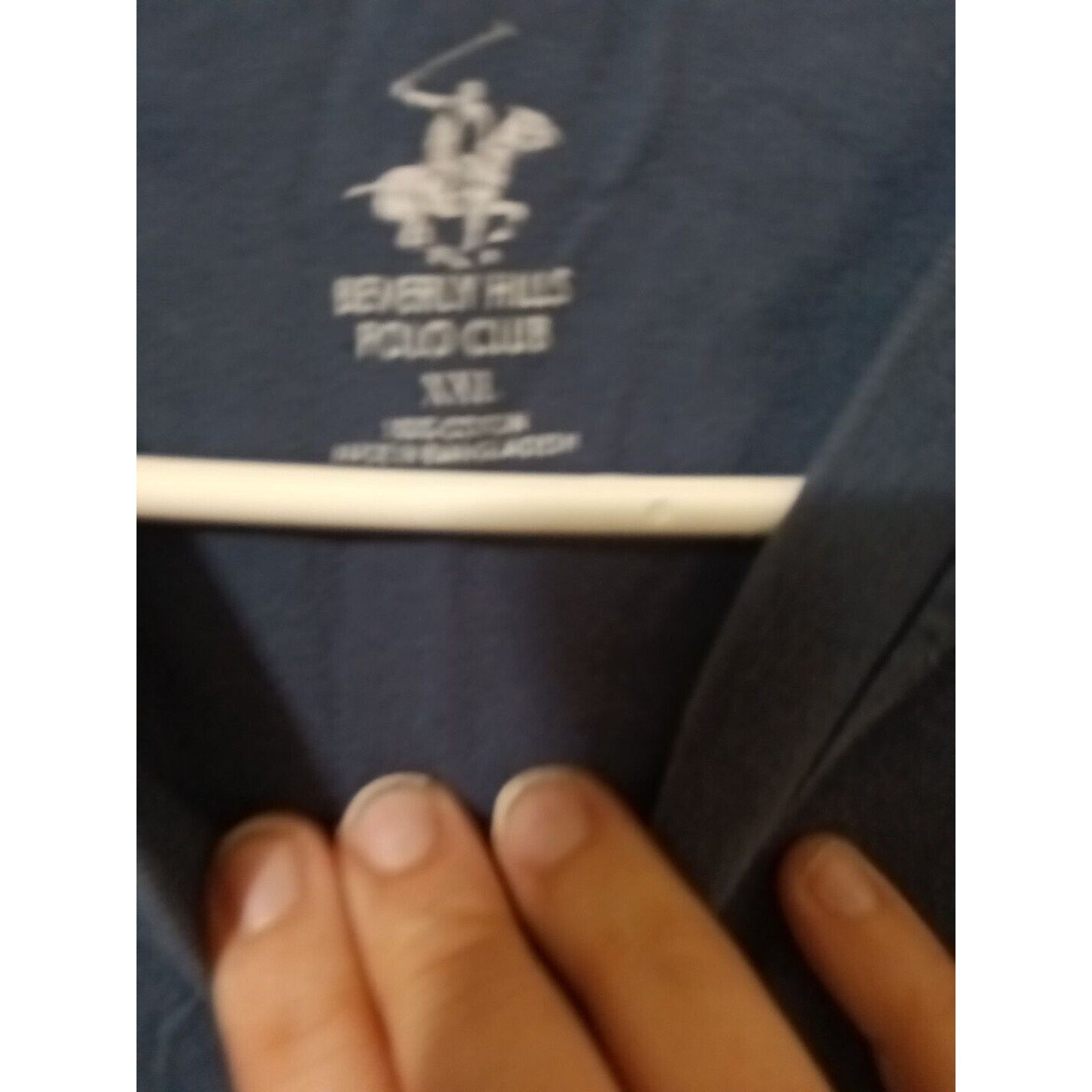 Other Beverly Hills Polo Club T Shirt Men's 2X Blue Cotton #k120 Size US XXL / EU 58 / 5 - 3 Thumbnail