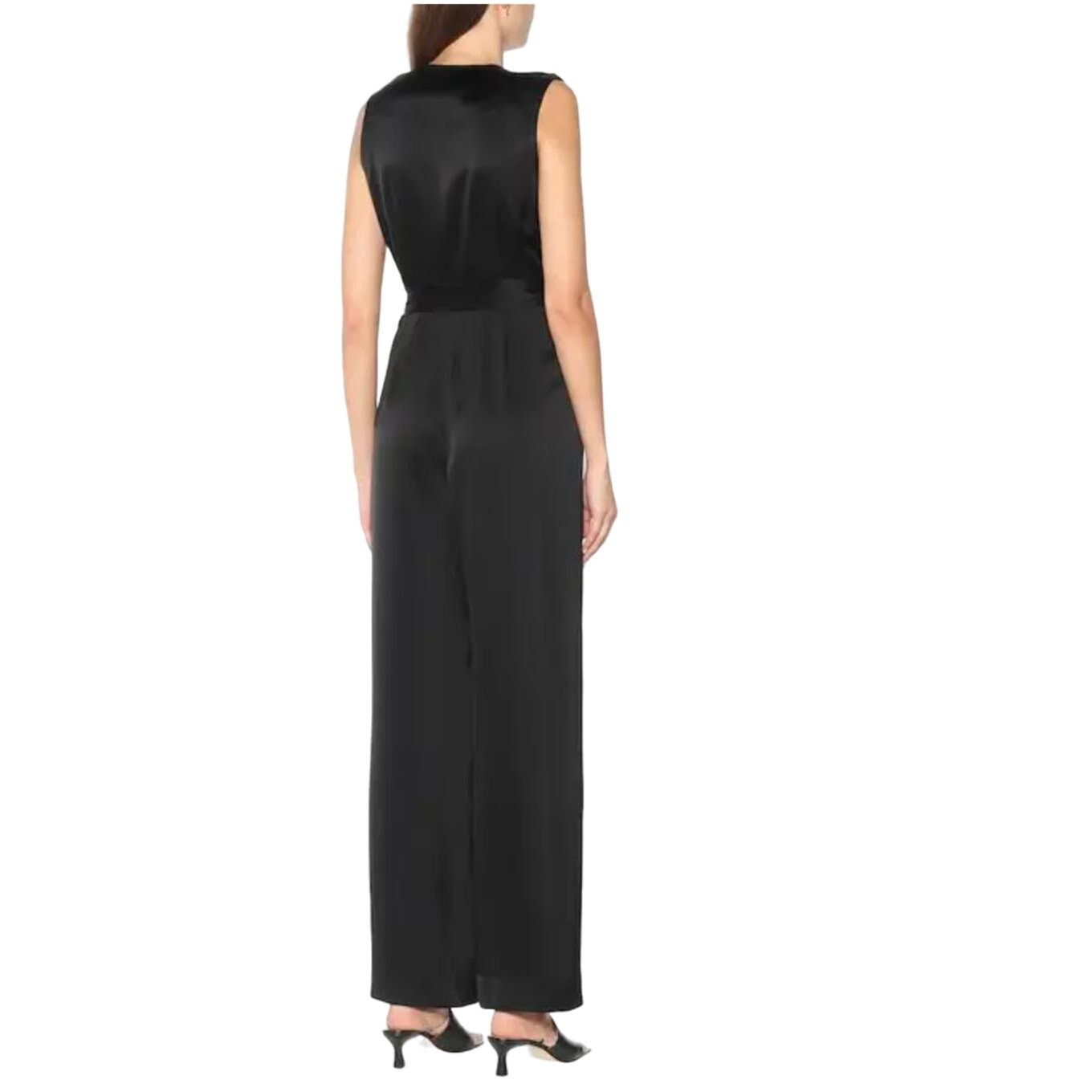Diane von Furstenberg Diane von Furstenberg Sol wrap-effect satin wide-leg NWT Size 26" / US 2 / IT 38 - 3 Thumbnail