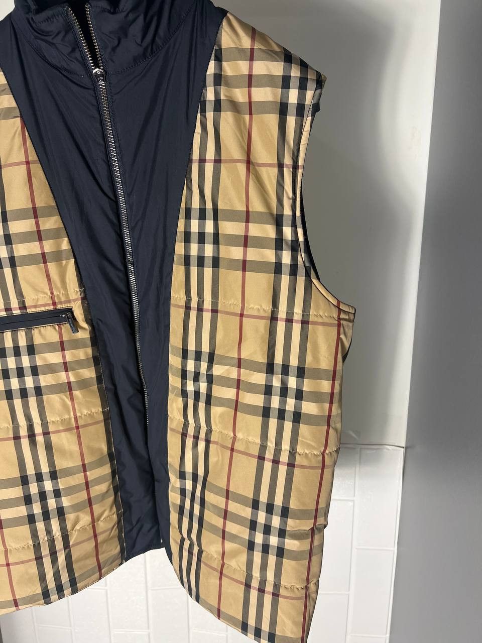 Burberry VINTAGE BURBERRY LONDON ENGLAND DESIGNER VEST JACKET Y2K 90s Size US M / EU 48-50 / 2 - 9 Thumbnail