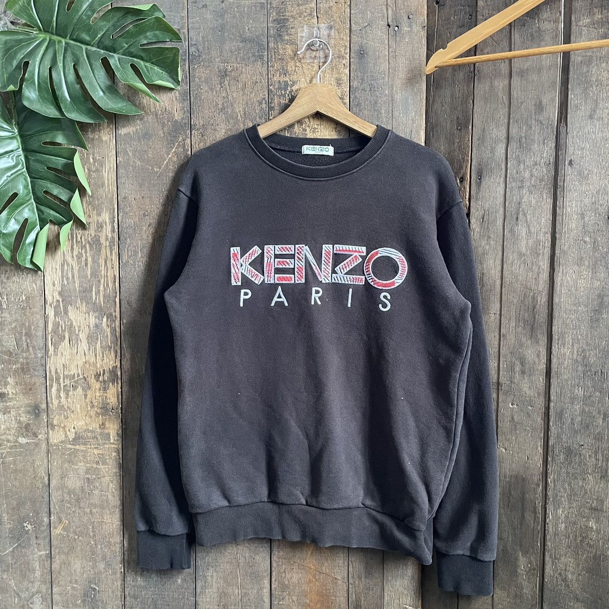 Kenzo × Vintage Vintage Kenzo paris Crewneck Size US M / EU 48-50 / 2 - 1 Thumbnail