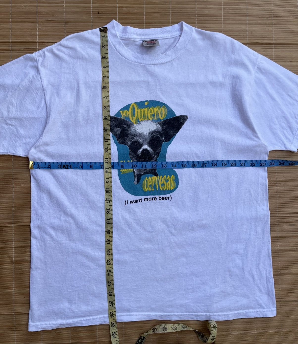 Vintage Vintage 90s Yo quiero Taco Bell chihuahua t shirt Size US XL / EU 56 / 4 - 5 Thumbnail