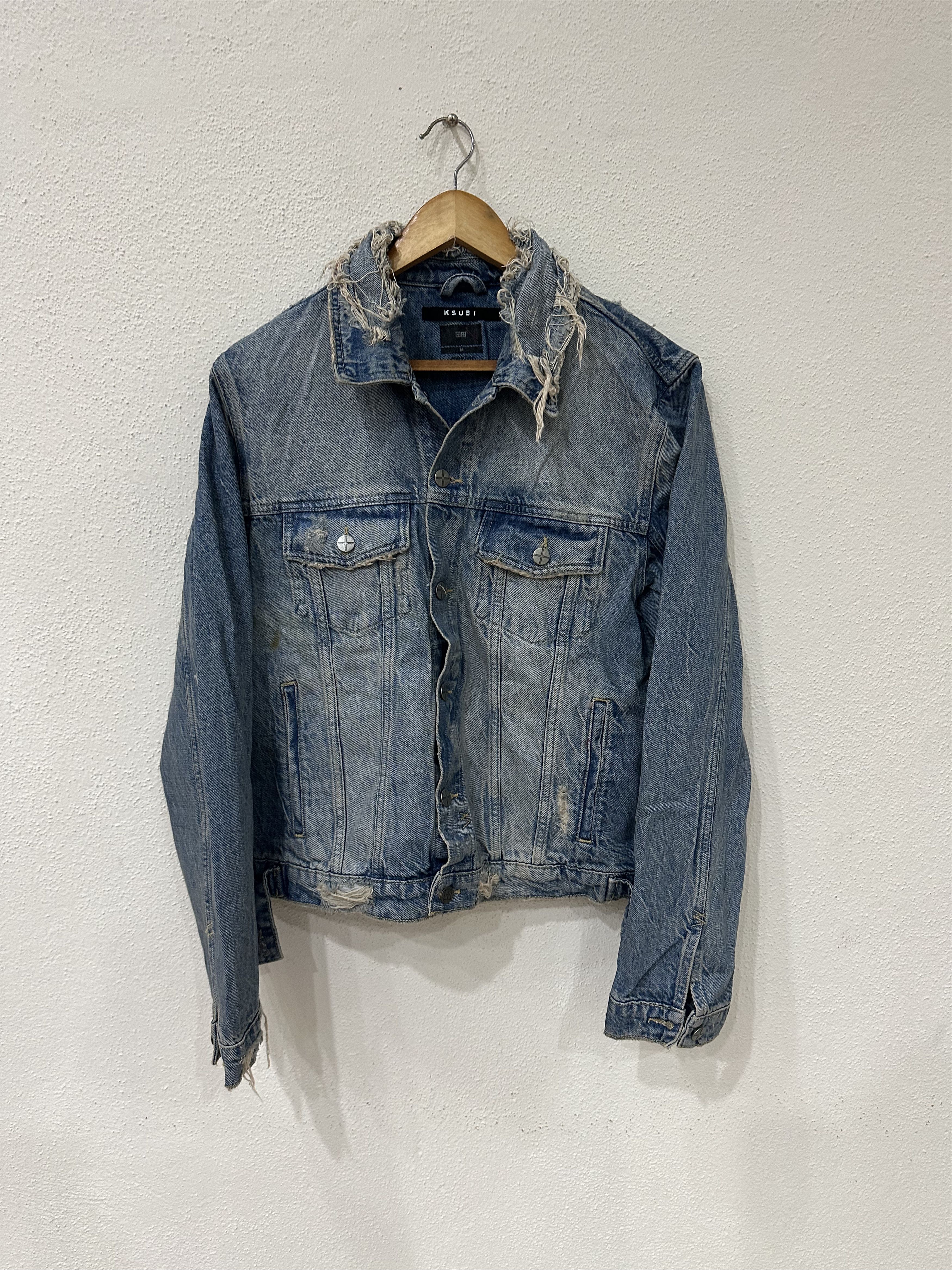 Ksubi Ksubi Heritage Repair Denim Jacket Medium Size US M / EU 48-50 / 2 - 2 Thumbnail