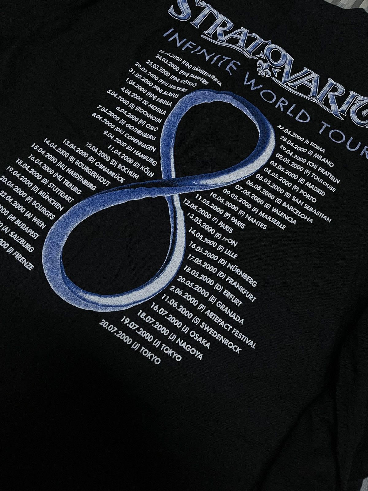 Band Tees × Vintage Vintage Stratovarius Band Long Sleeve Tshirt Size US XL / EU 56 / 4 - 3 Thumbnail