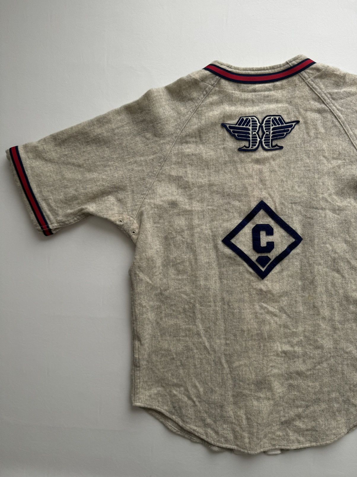 Billionaire Boys Club Season 10 Vintage Wool Zip Baseball Logo Jersey Size US M / EU 48-50 / 2 - 2 Thumbnail