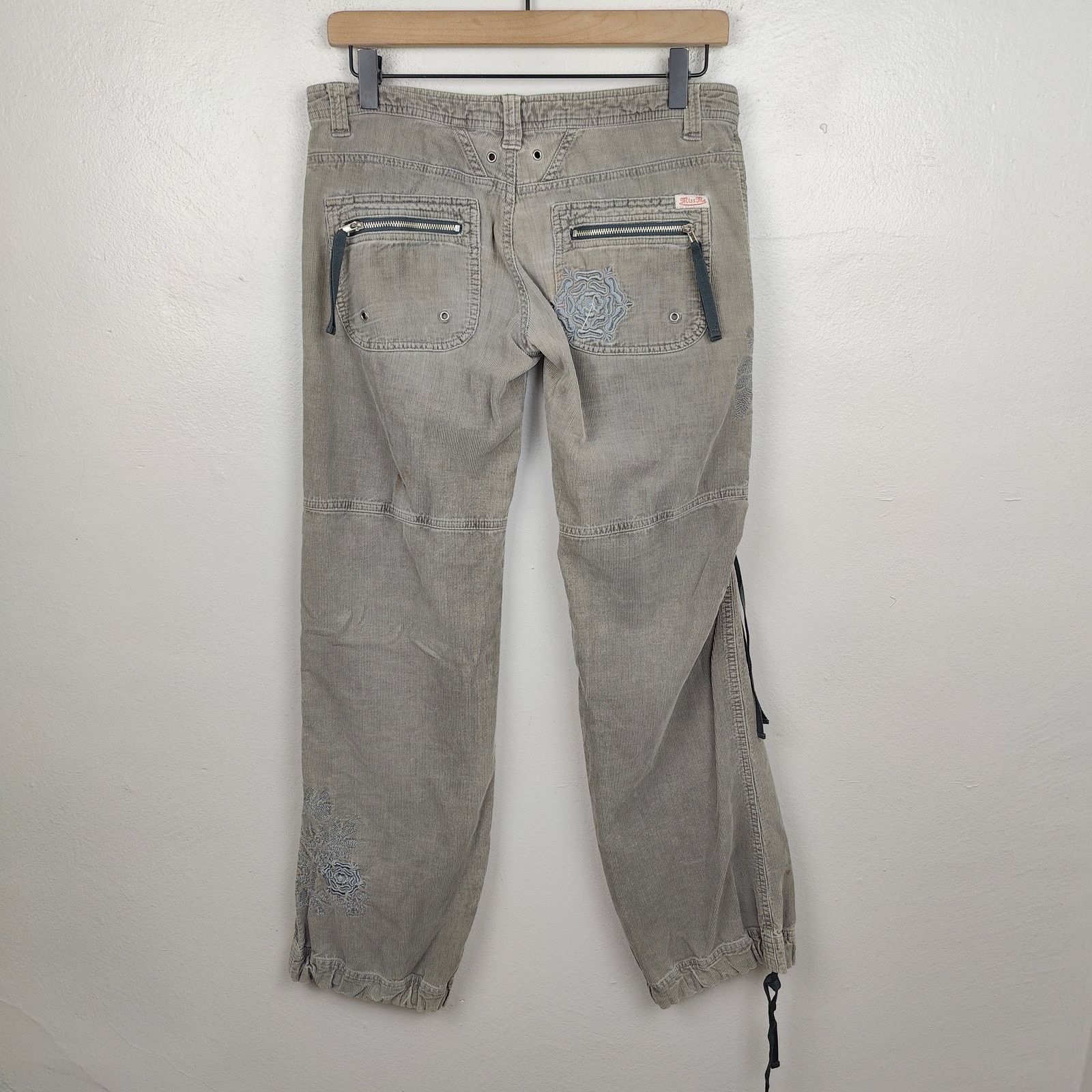 Other Vintage Y2K Miss Me Corduroy Rave Pants Womens Small Size 27" / US 4 / IT 40 - 10 Thumbnail