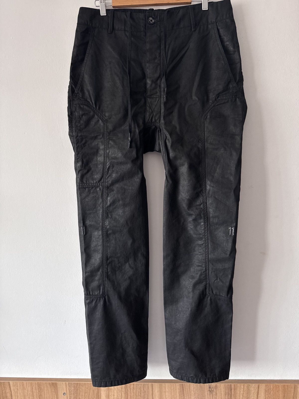 11 By Boris Bidjan Saberi 🔥🔥 11 By Boris Bidjan Saberi 5 Pockets Waxed Pants Size US 34 / EU 50 - 1 Thumbnail