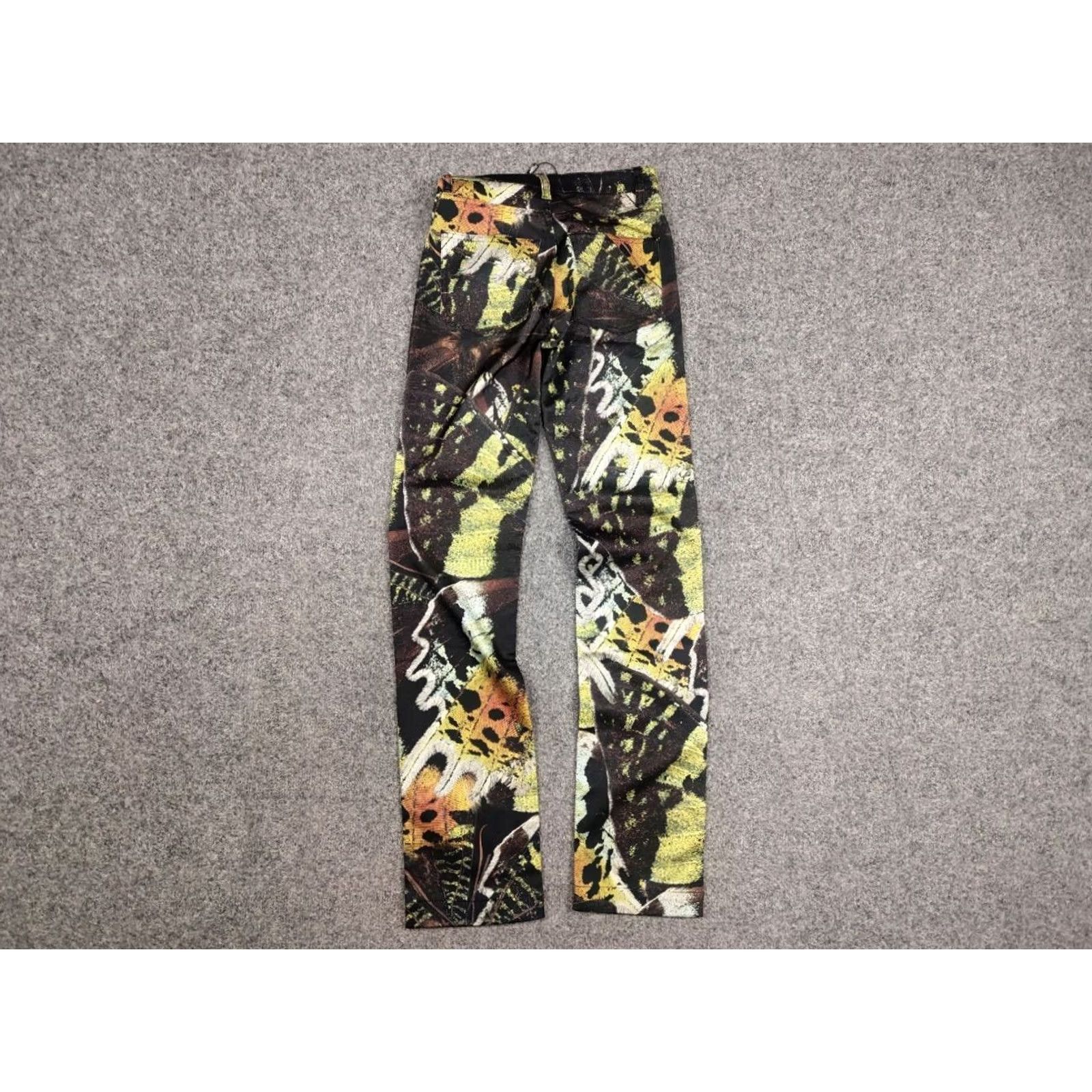 Jaded London VINTAGE Jaded London volare butterfly print satin Pants Y2K Style Size 42" / US 20 - 6 Thumbnail