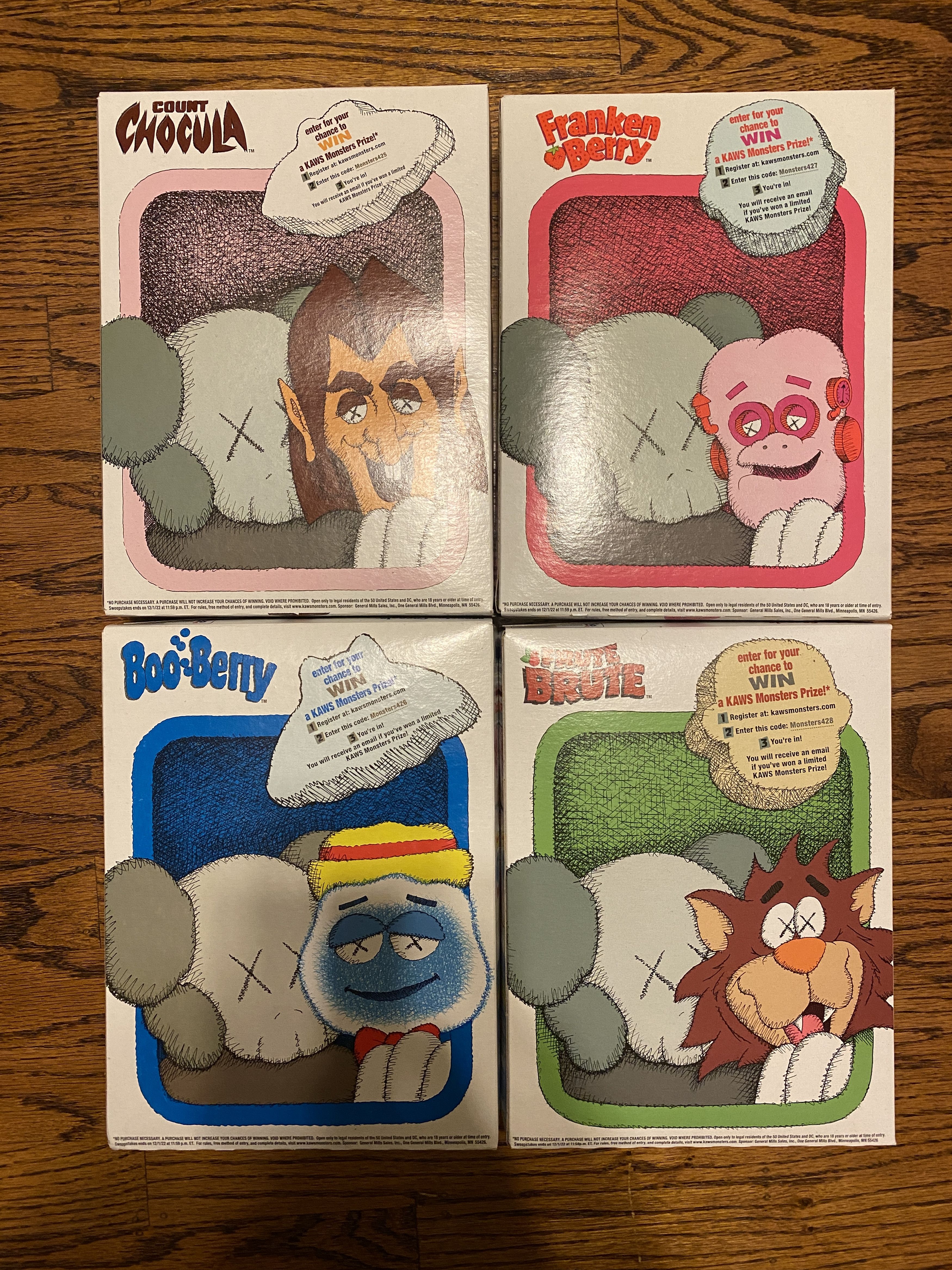 Kaws Kaws x General Mills Monster Cereal Set w/ Limited Figures Size ONE SIZE - 2 Thumbnail
