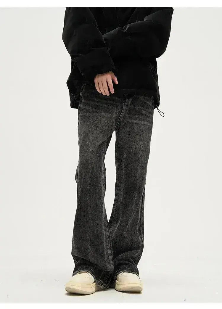 Japanese Brand Baggy streetwear y2k flared ripped jeans pants wide leg Size US 32 / EU 48 - 1 Thumbnail