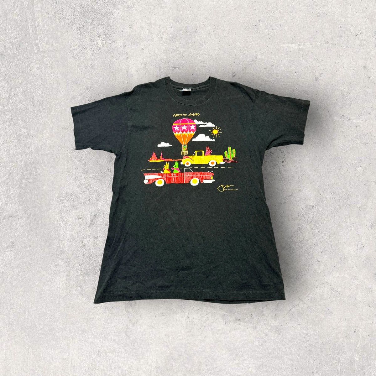 Fruit Of The Loom × Vintage Vintage Cruisin Coyotes tee Size US XL / EU 56 / 4 - 1 Thumbnail