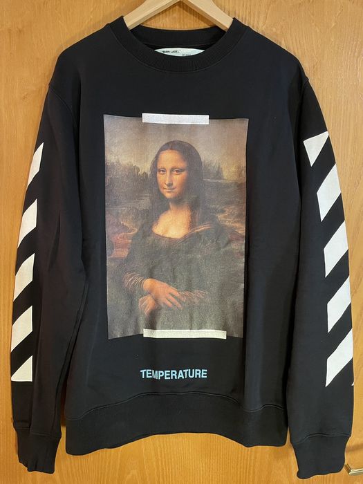 Off white discount mona lisa crewneck