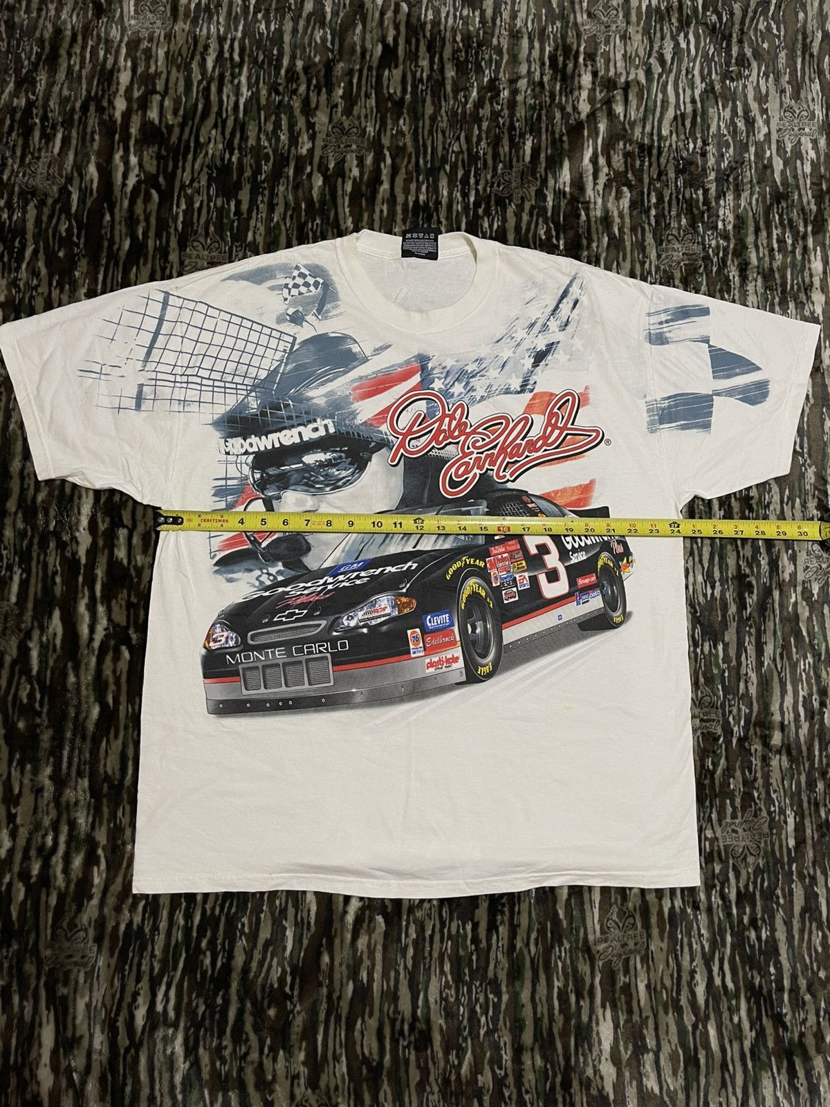 Chase Authentics VTG 90s NASCAR Tee Size US L / EU 52-54 / 3 - 3 Thumbnail