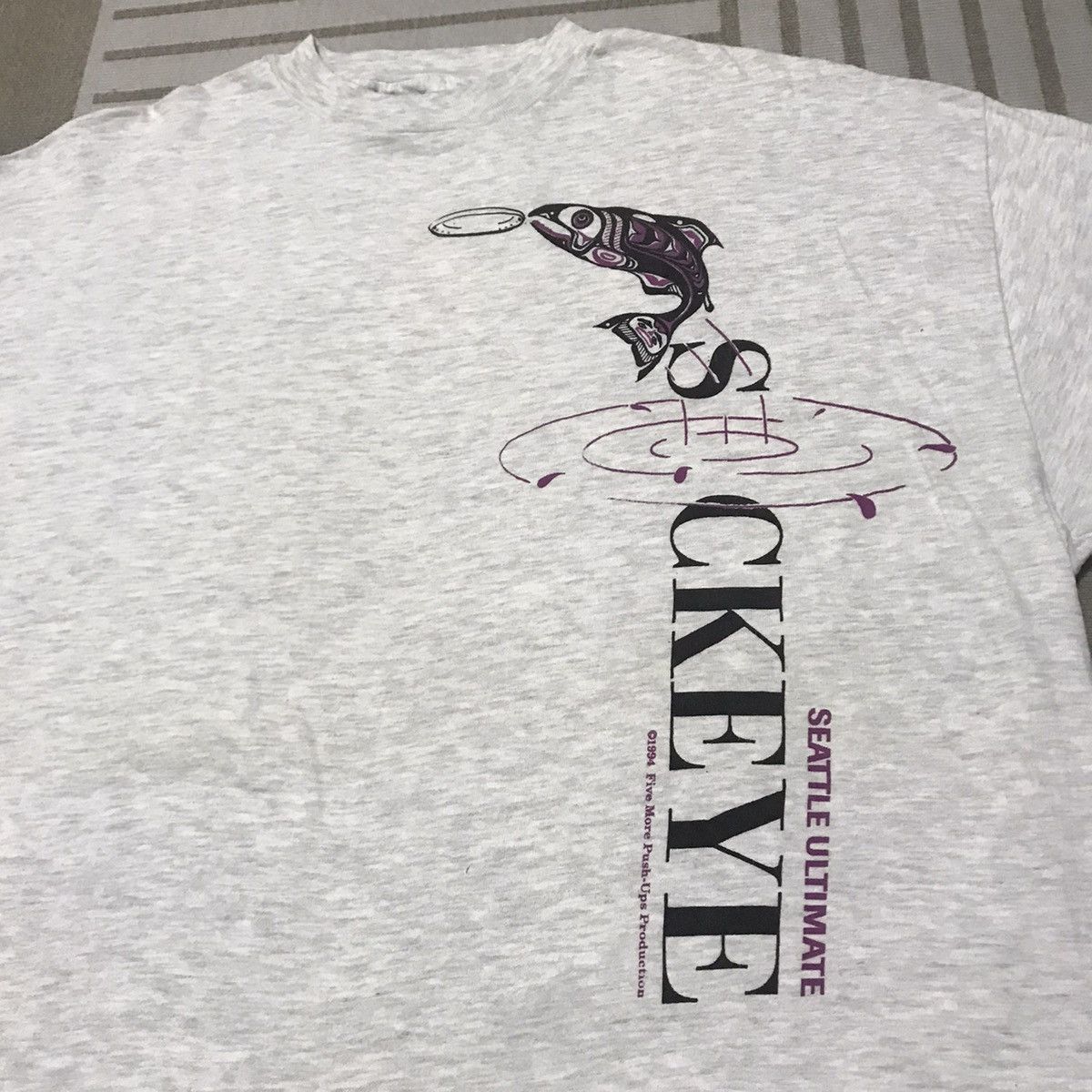 Vintage VINTAGE SEATLE ULTIMATE 90s RARE TEE Size US XL / EU 56 / 4 - 2 Thumbnail