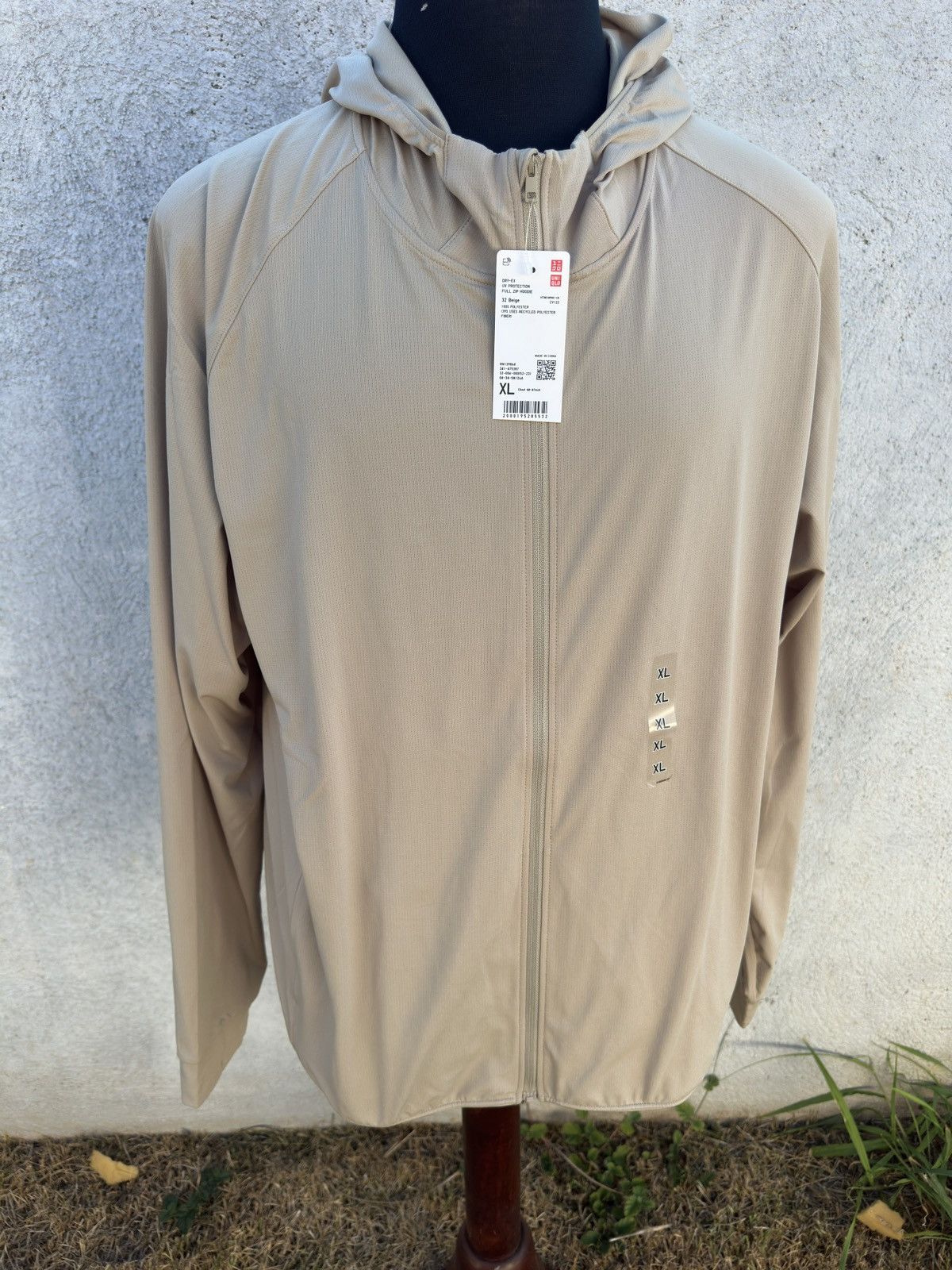 Uniqlo New Uniqlo Dry-Ex Cut Full Zip Hoodie Lightweight Men's XL Size US XL / EU 56 / 4 - 1 Thumbnail