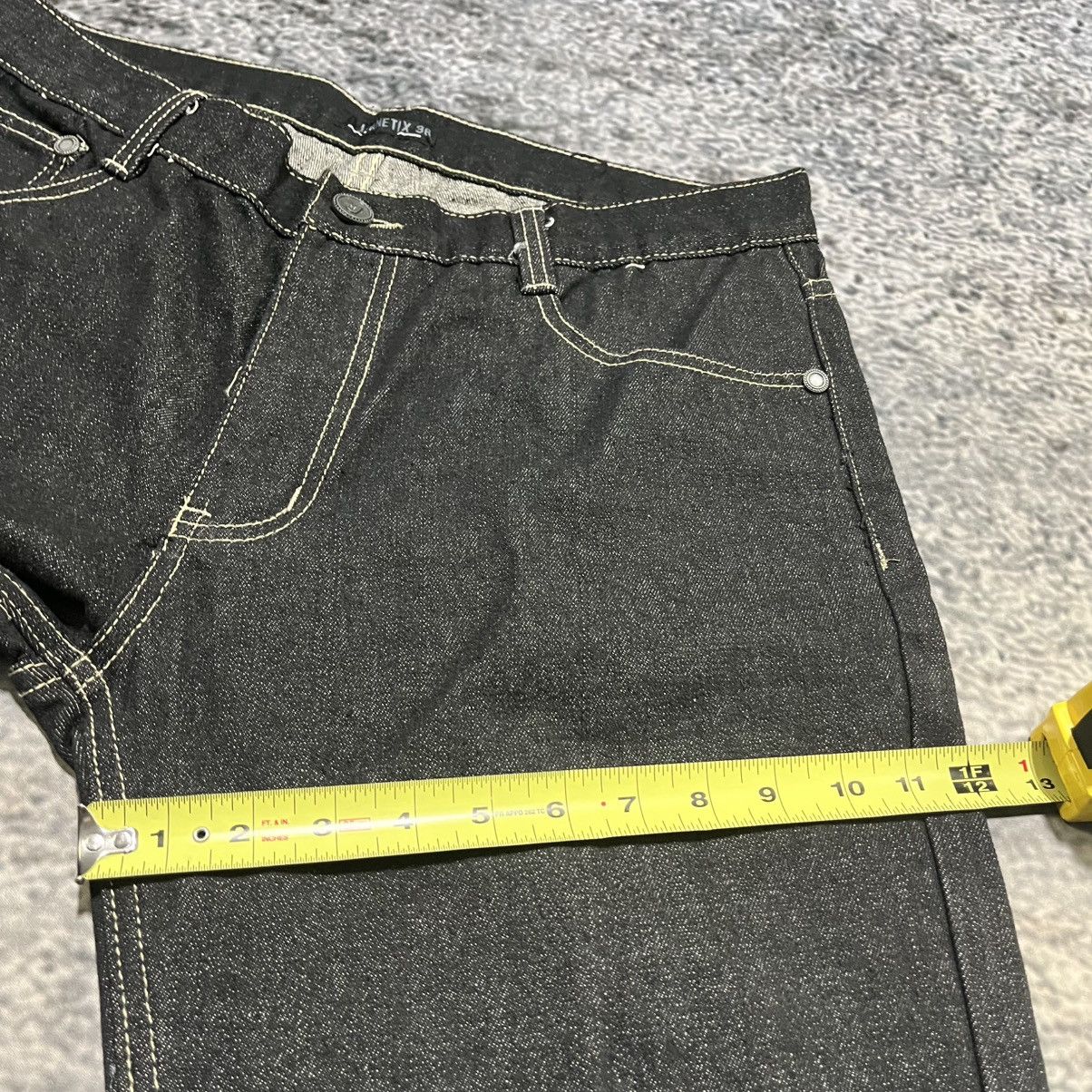 Vintage VINTAGE Y2K JEANETIX BAGGY EMBROIDERED GRUNGE SKATER JEANS Size US 36 / EU 52 - 12 Thumbnail