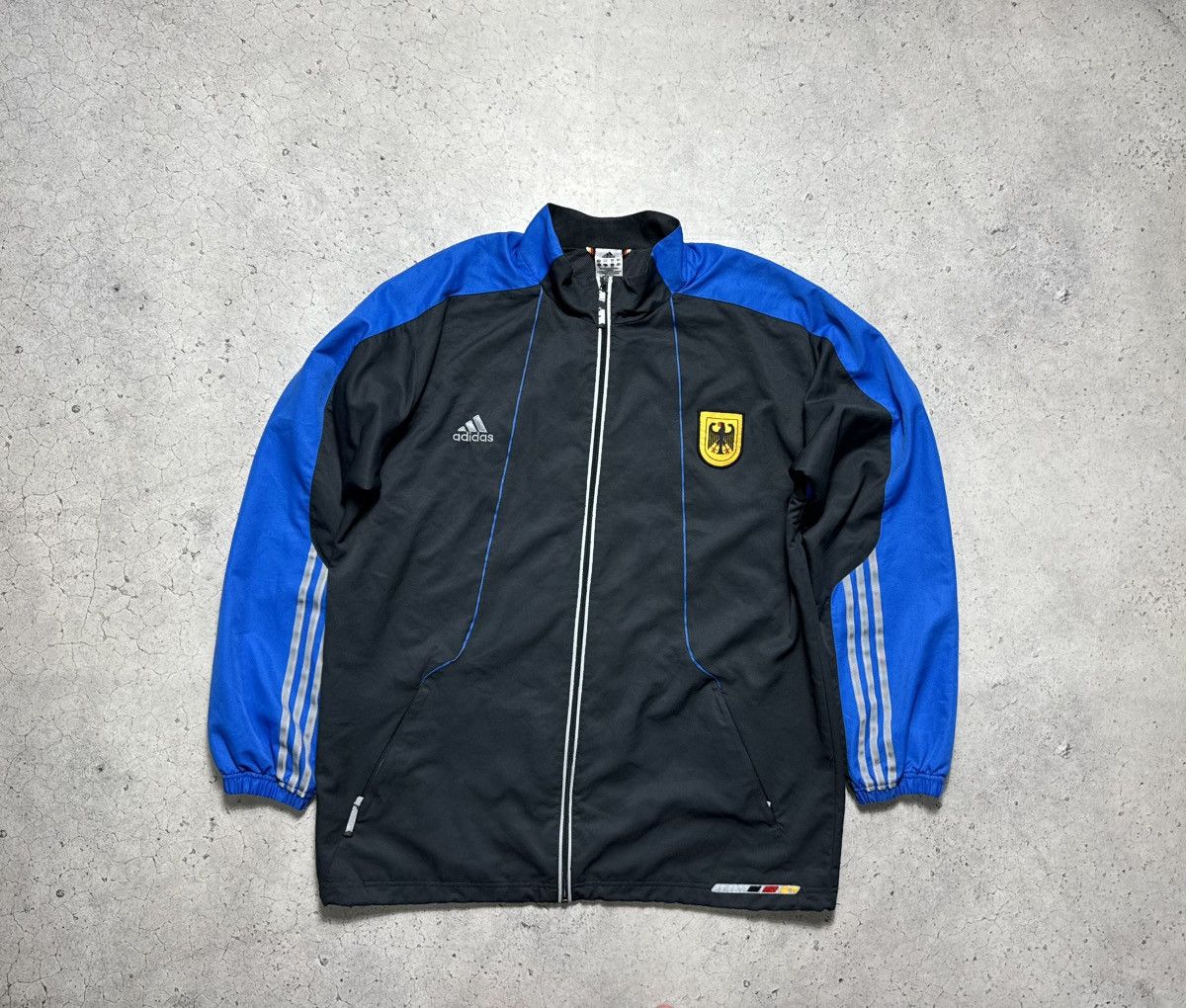 Adidas Adidas Germany Team Vintage Nylon Football Track Jacket Y2K Size US XXL / EU 58 / 5 - 1 Thumbnail