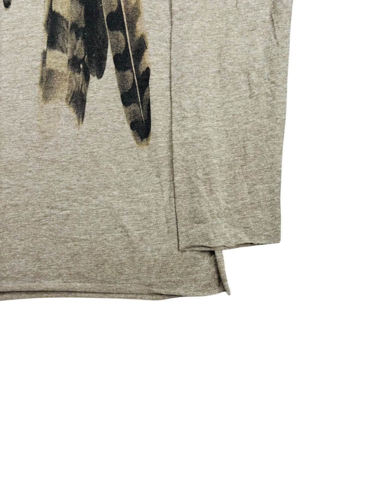 GOA 2000s Berning-sho - Feather Of Heaven V-Neck Tee Size US M / EU 48-50 / 2 - 3 Thumbnail
