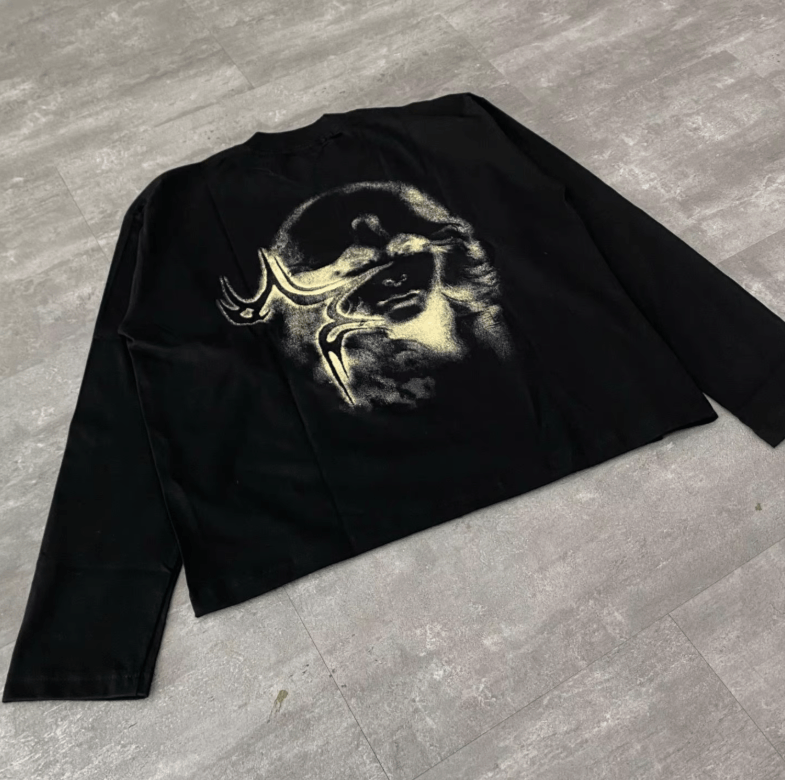 Japanese Brand Black American Retro Street Style Size US M / EU 48-50 / 2 - 6 Thumbnail