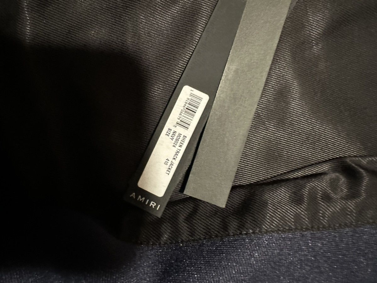 Amiri Amiri sheen track jacket navy Size US L / EU 52-54 / 3 - 3 Thumbnail