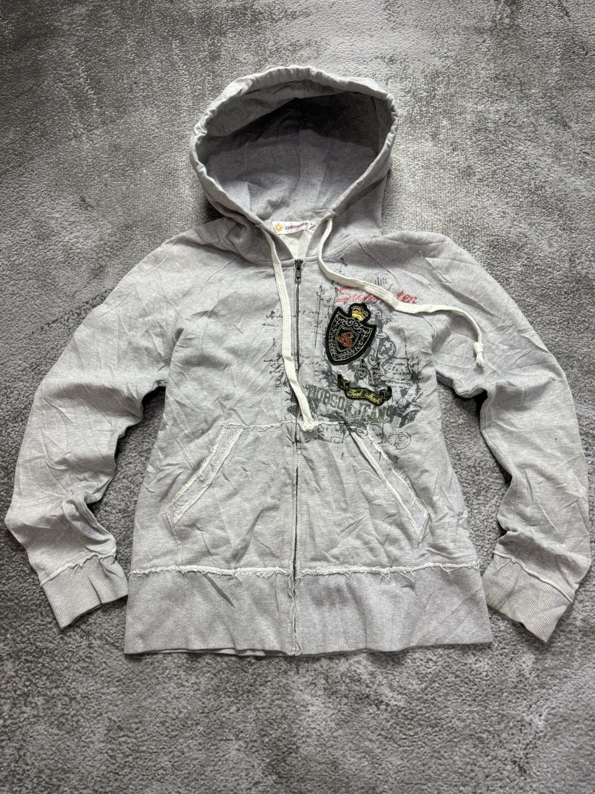 Other Sunsister bobson patch distressed hoodie Size US S / EU 44-46 / 1 - 1 Thumbnail