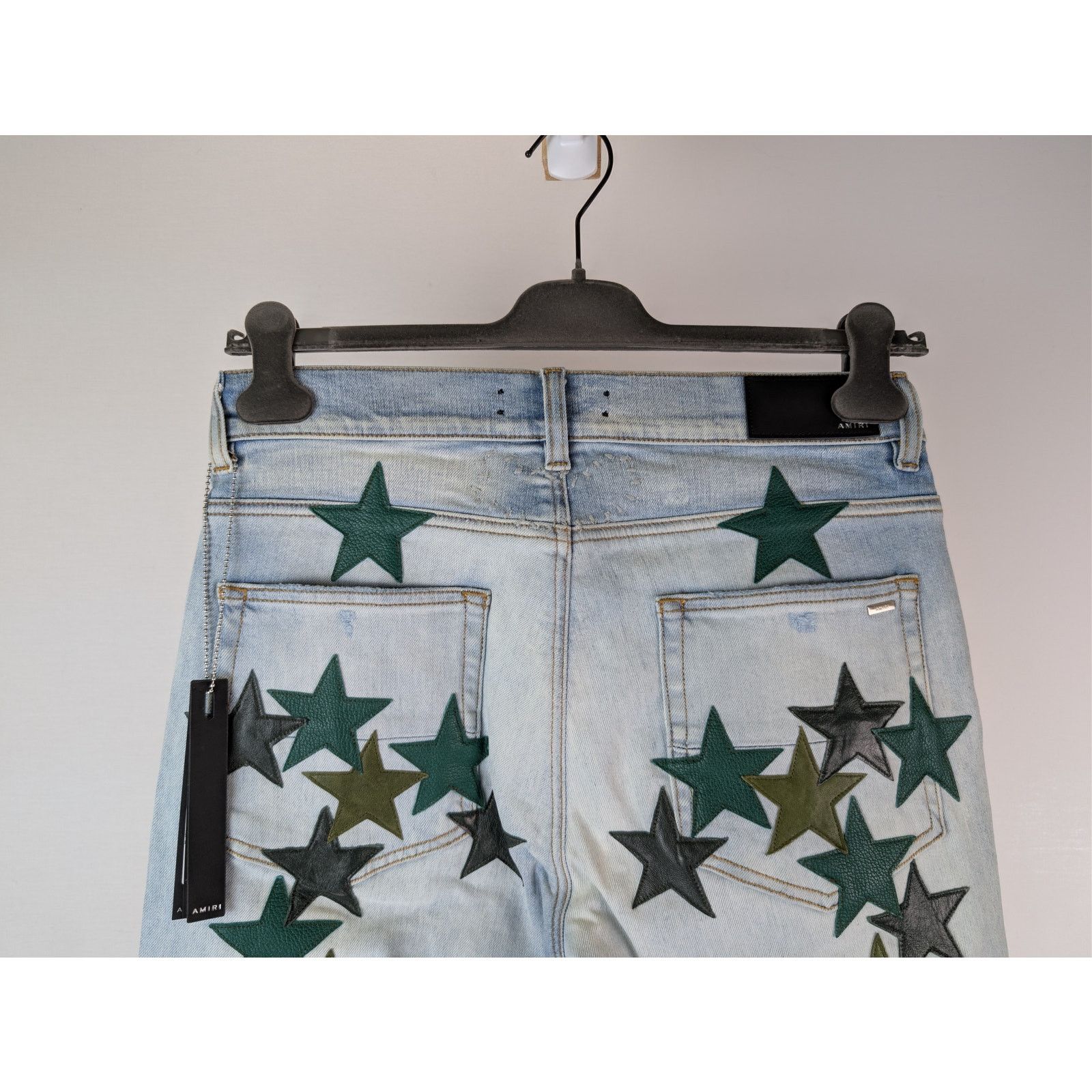 Amiri o1rshd1 Chemist Jean Denim Jeans in Light Indigo Size US 29 - 13 Thumbnail