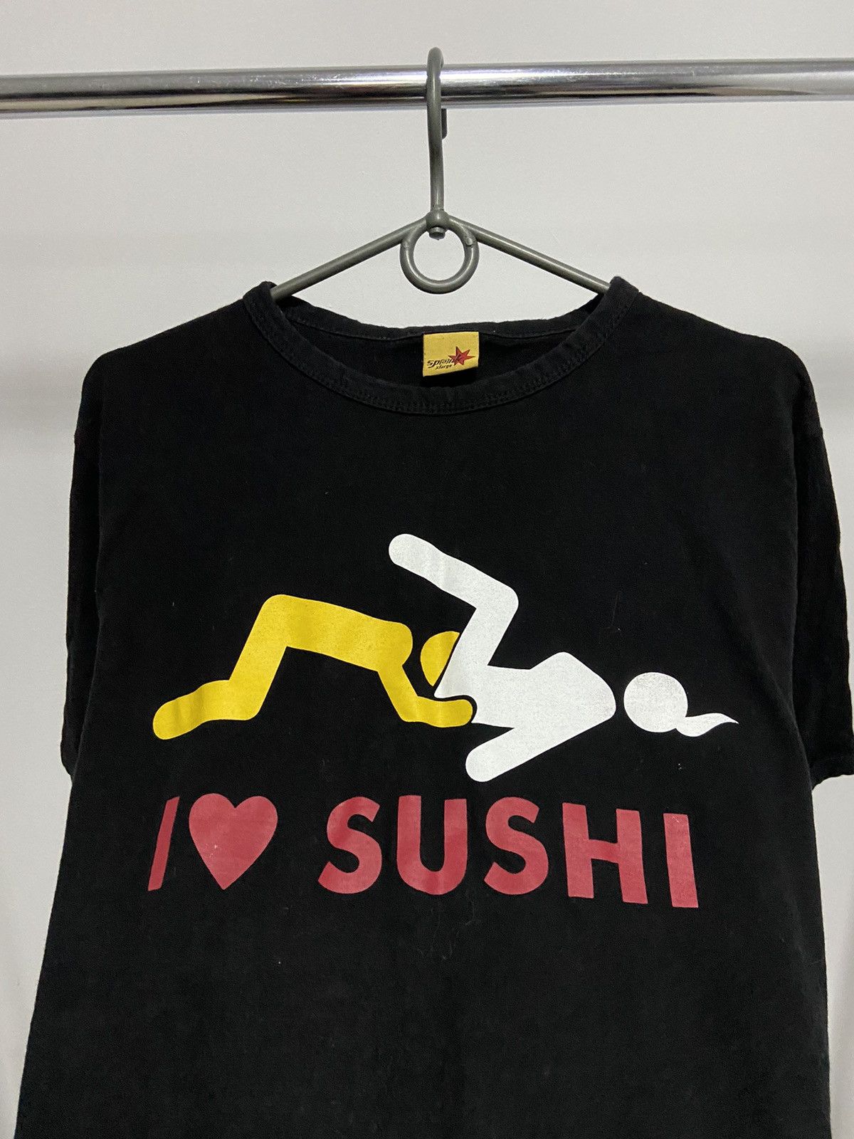 Fuck Art, Make Tees I love sushi t shirt humor sex pornstar vintage big print Size US XL / EU 56 / 4 - 5 Thumbnail