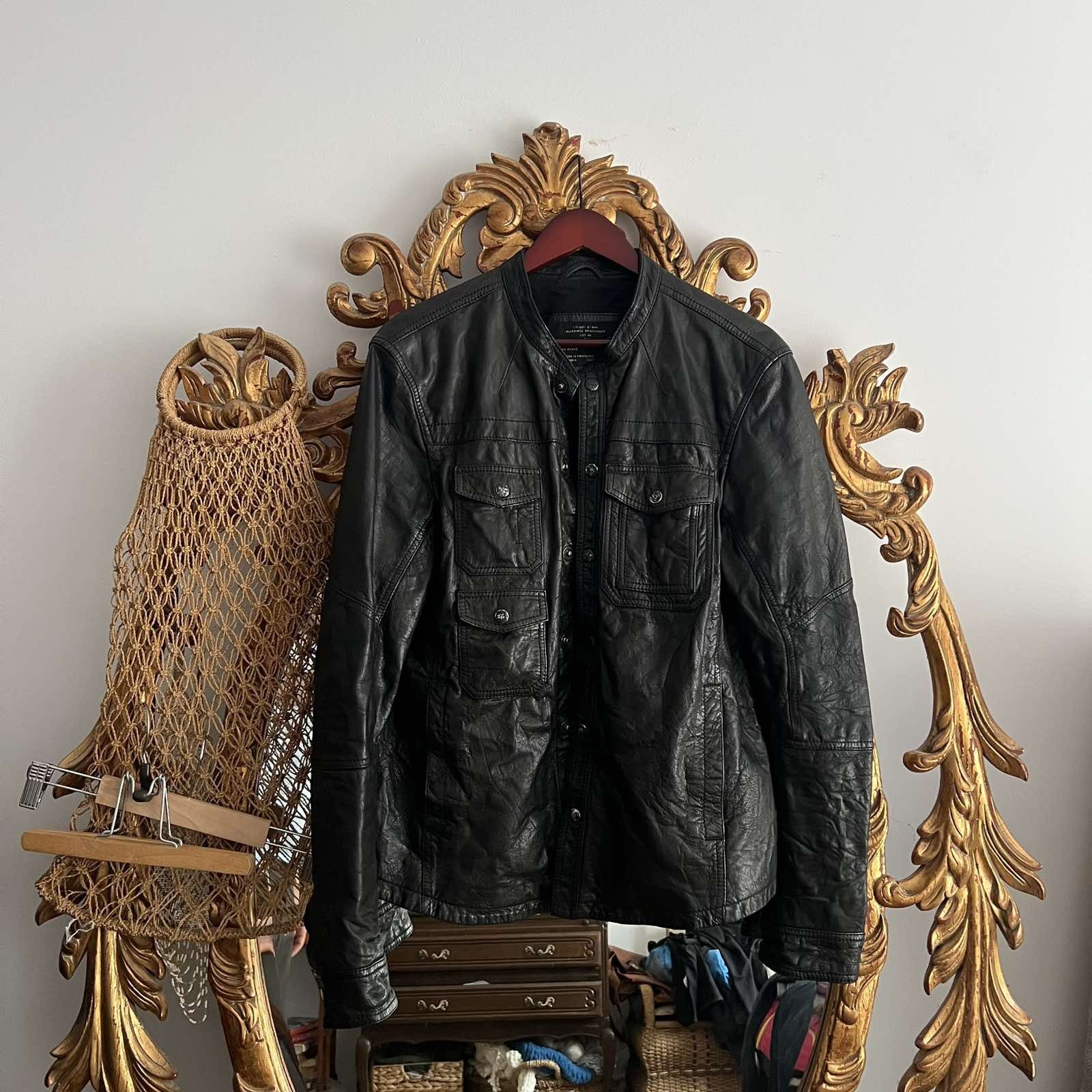 Allsaints Allsaints Spitalfields Leather cargo Demon Jacket Shirt Size M / US 6-8 / IT 42-44 - 1 Thumbnail