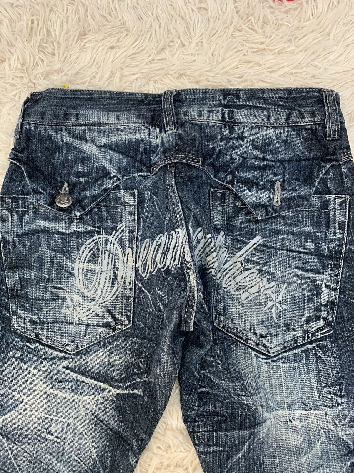 Hysteric Glamour Size 33: Vintage Jeans Double focus Gothic avant garde Size US 33 - 3 Thumbnail