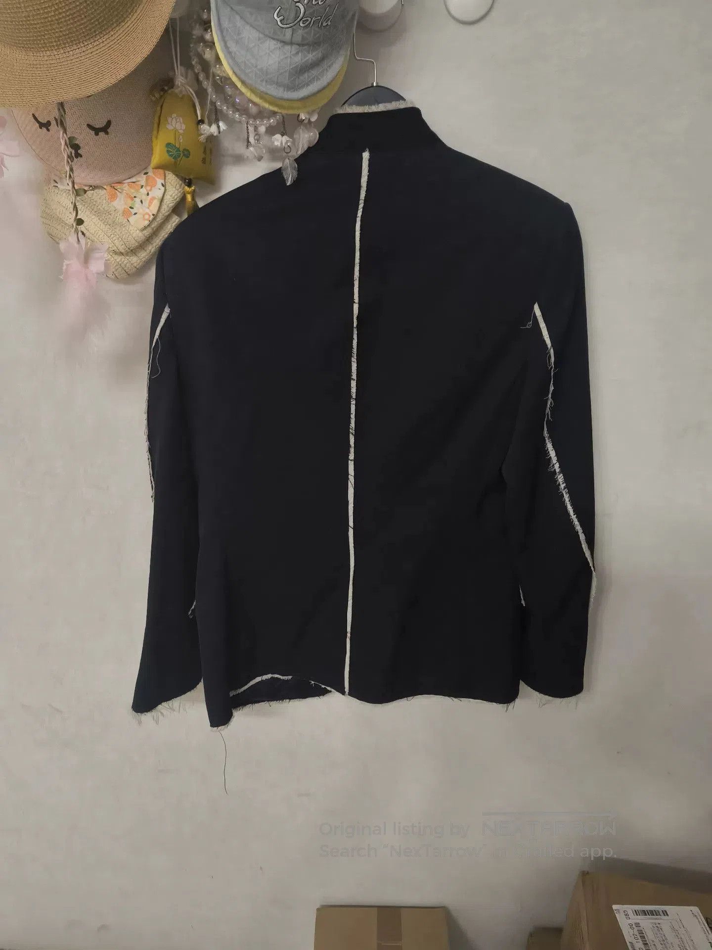 Alexander McQueen Alexander McQueen Runway Wool Navy Jacket. Size US M / EU 48-50 / 2 - 5 Thumbnail