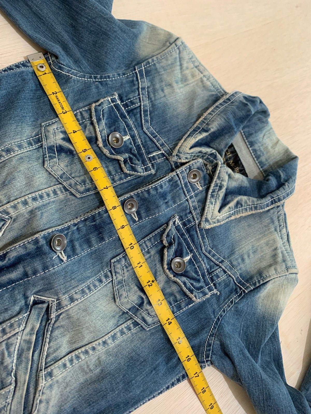 Hysteric Glamour × Japanese Brand Cecil McBee Denim Jacket Size US S / EU 44-46 / 1 - 7 Thumbnail