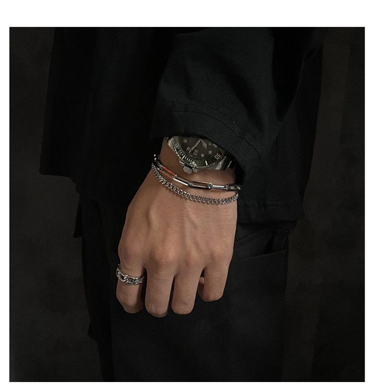 Jewelry Crazy Bracelet Y2K Punk Chain Gotch Bracelets Chains Size ONE SIZE - 6 Thumbnail