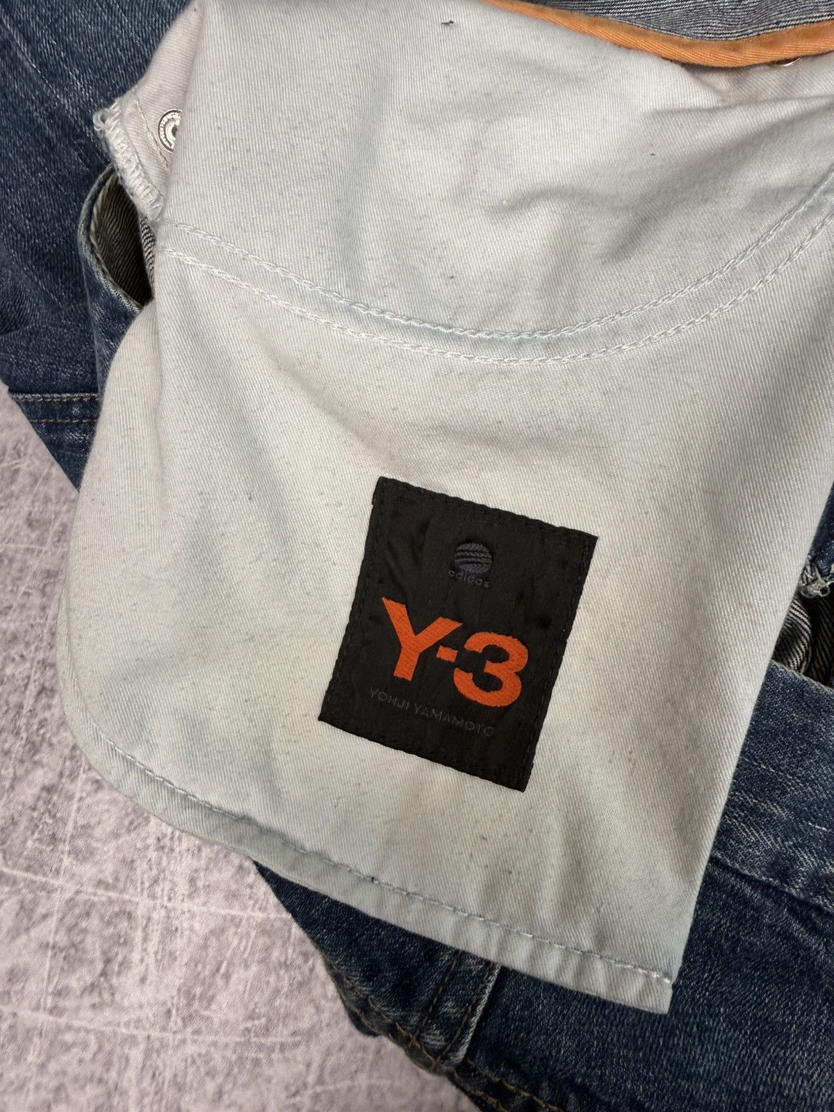Y-3 Rare vintage blue Adidas Y-3 Yohji Yamamoto jeans Size US 38 / EU 54 - 10 Thumbnail
