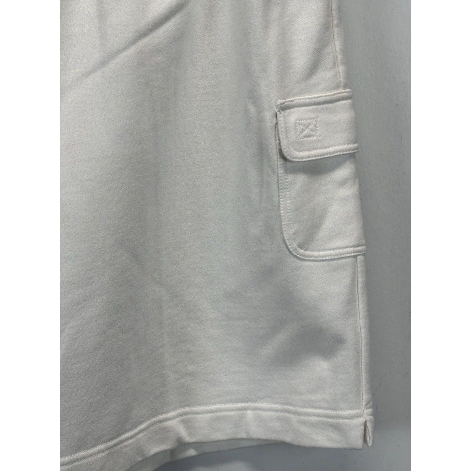 Ralph Lauren VINTAGE? No. NEW! Lauren Ralph Lauren Jogging Shorts Sz 1X Plus Women’s White Drawstring Size 40" / US 18 - 4 Thumbnail
