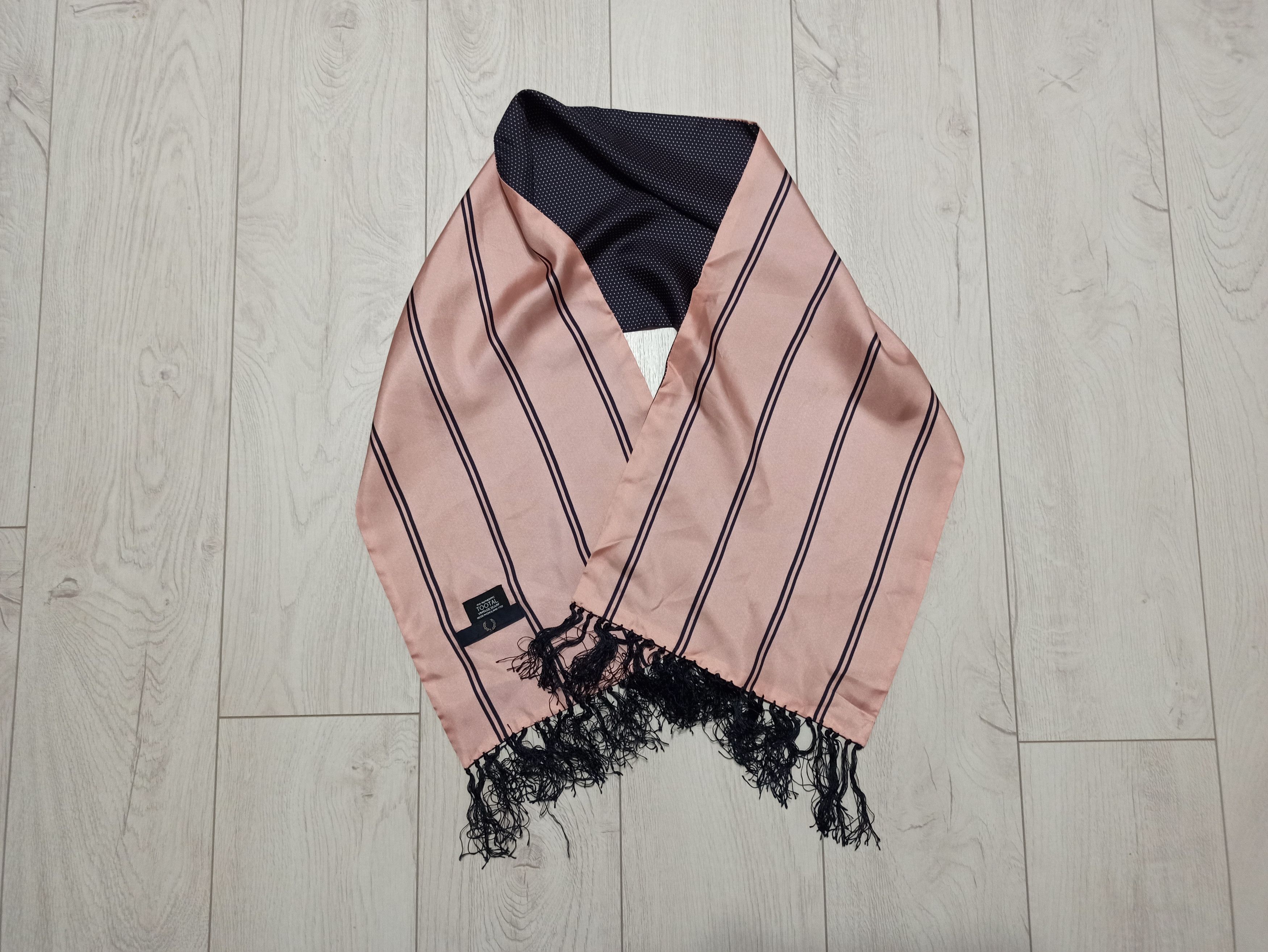 Designer × Fred Perry FRED PERRY TOOTAL SILK SCARF Size ONE SIZE - 2 Thumbnail