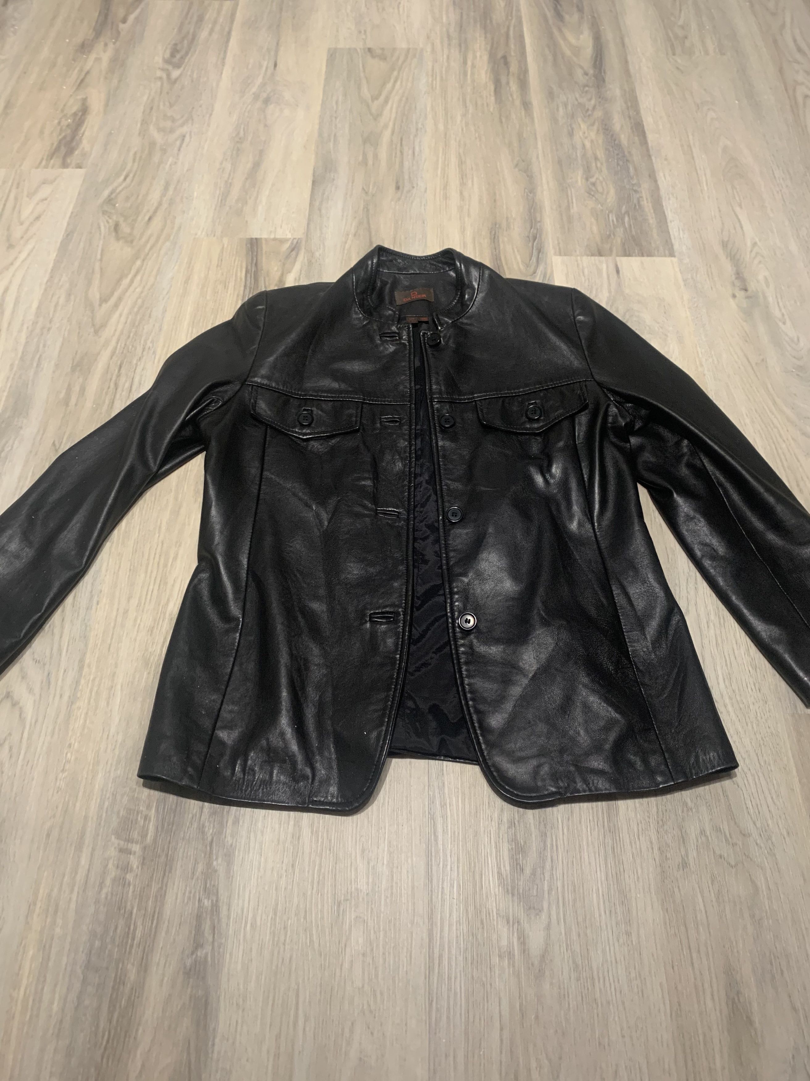 Danier × Vintage Danier Leather Jacket Size US L / EU 52-54 / 3 - 1 Thumbnail