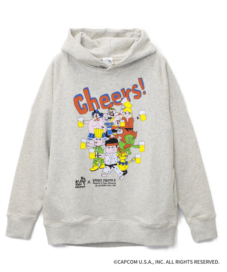 go slow caravan 【go slow caravan × STREET FIGHTER II 】Hoodie XXL Size US XXL / EU 58 / 5 - 2 Thumbnail